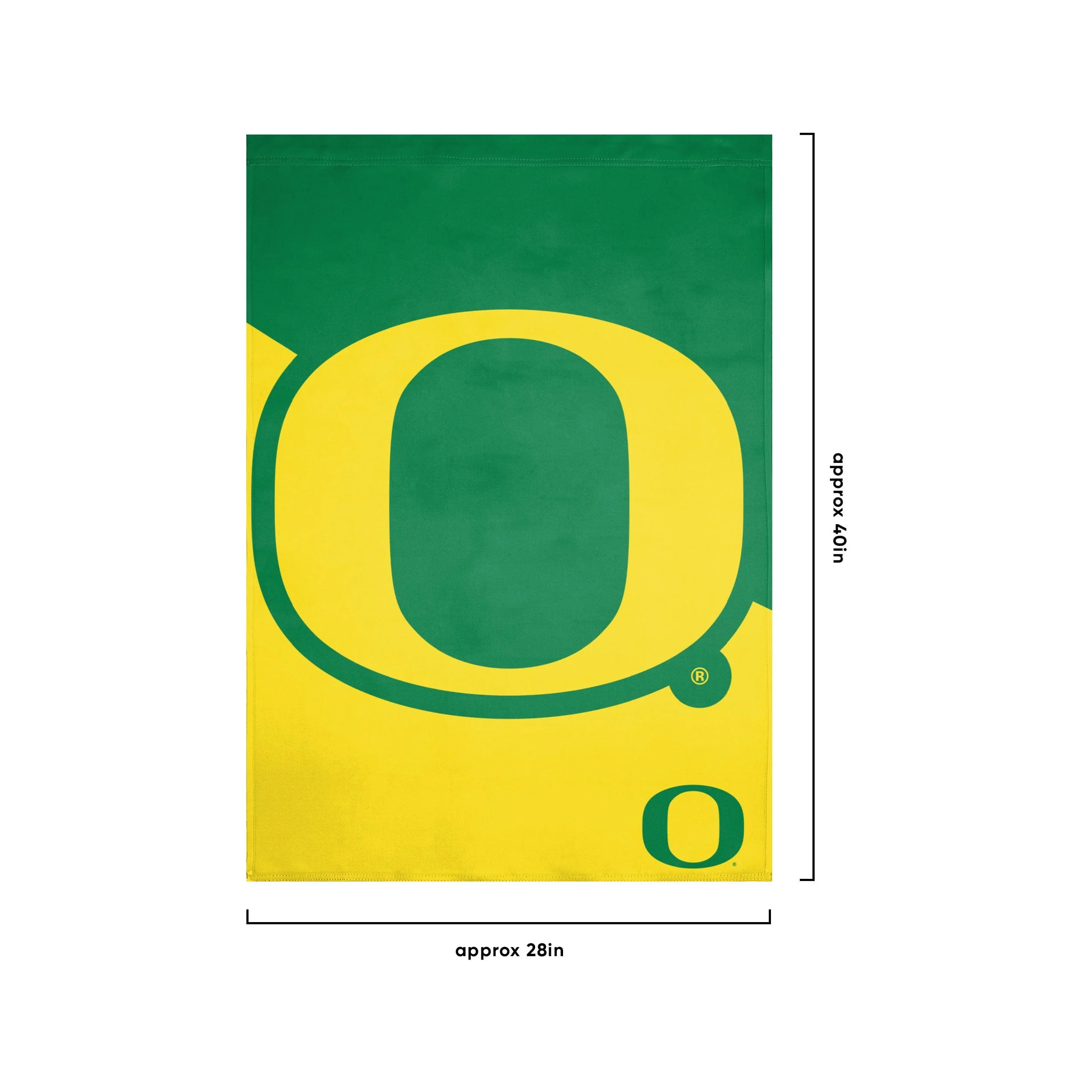 Oregon Ducks NCAA Vertical Flag - Image 3