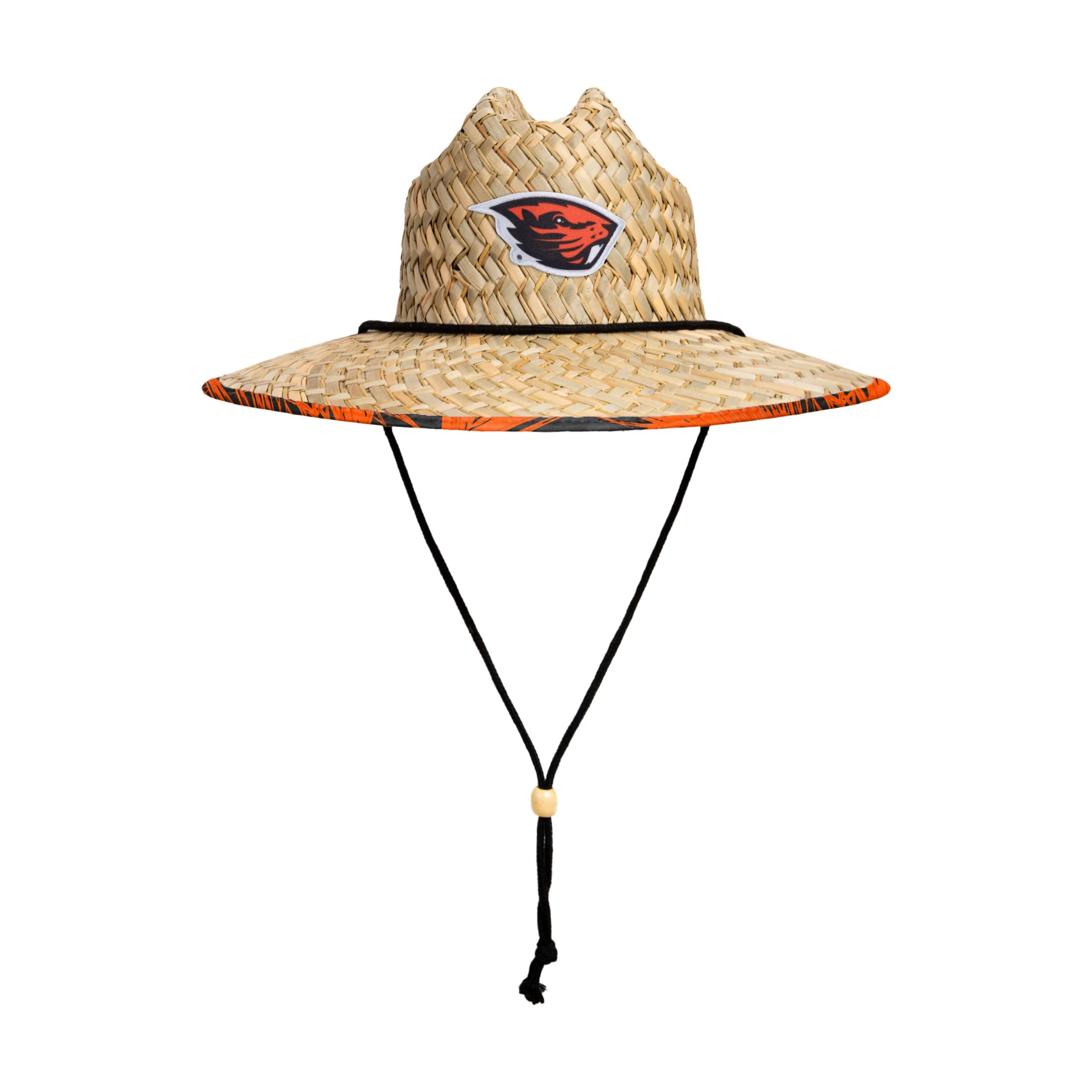 Oregon State Beavers NCAA Floral Straw Hat - Image 3