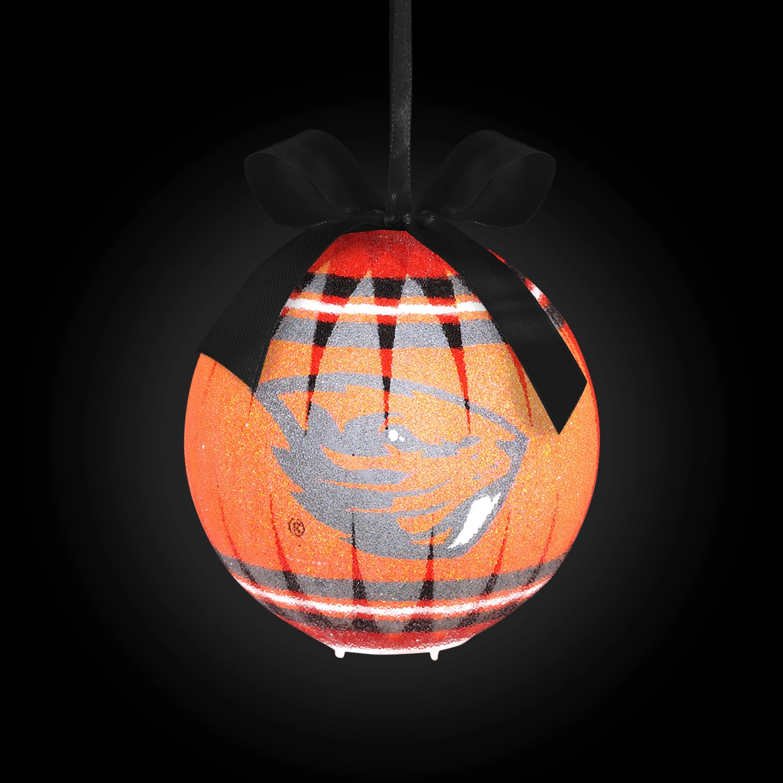 Oregon State Beavers NCAA LED Shatterproof Ball Ornament - Image 2