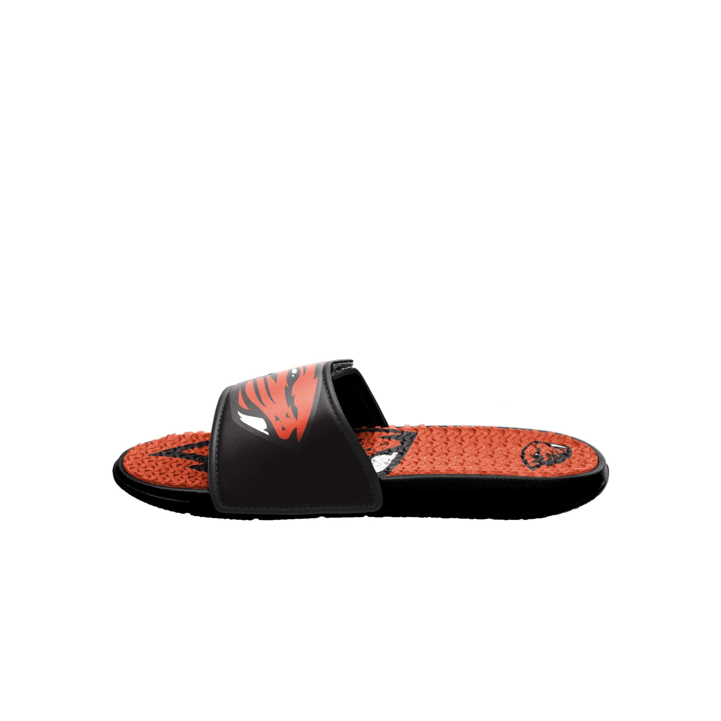 Oregon State Beavers NCAA Mens Colorblock Big Logo Gel Slides - Image 4