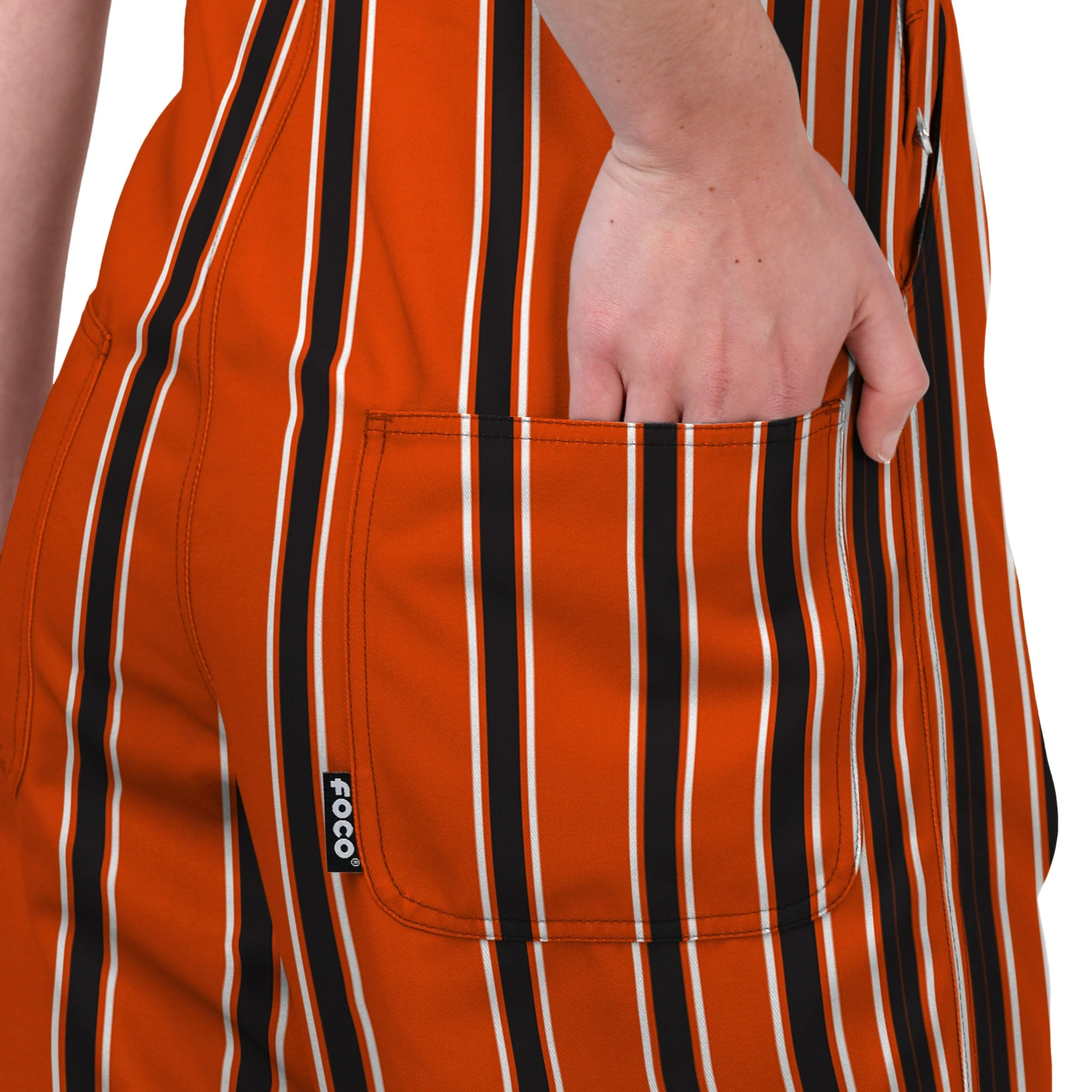 Oregon State Beavers NCAA Womens Sideline Spirit Bib Overalls - Image 6