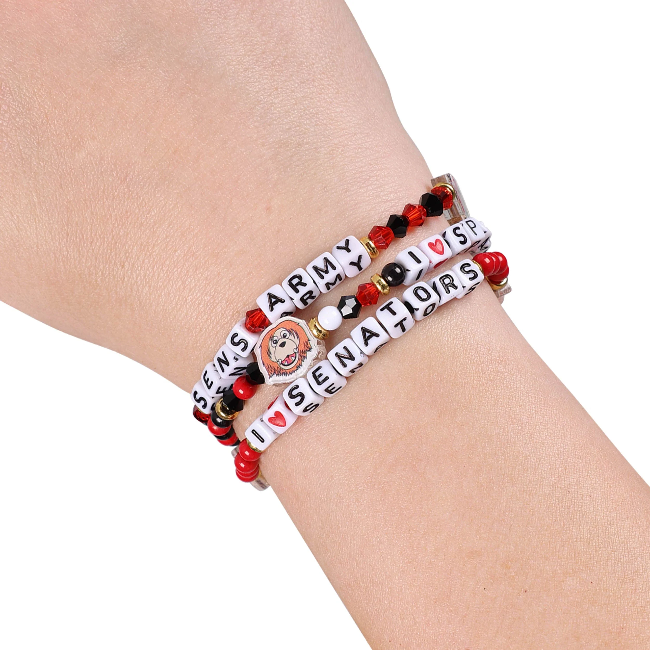 Ottawa Senators NHL 3 Pack Friendship Bracelet - Image 4