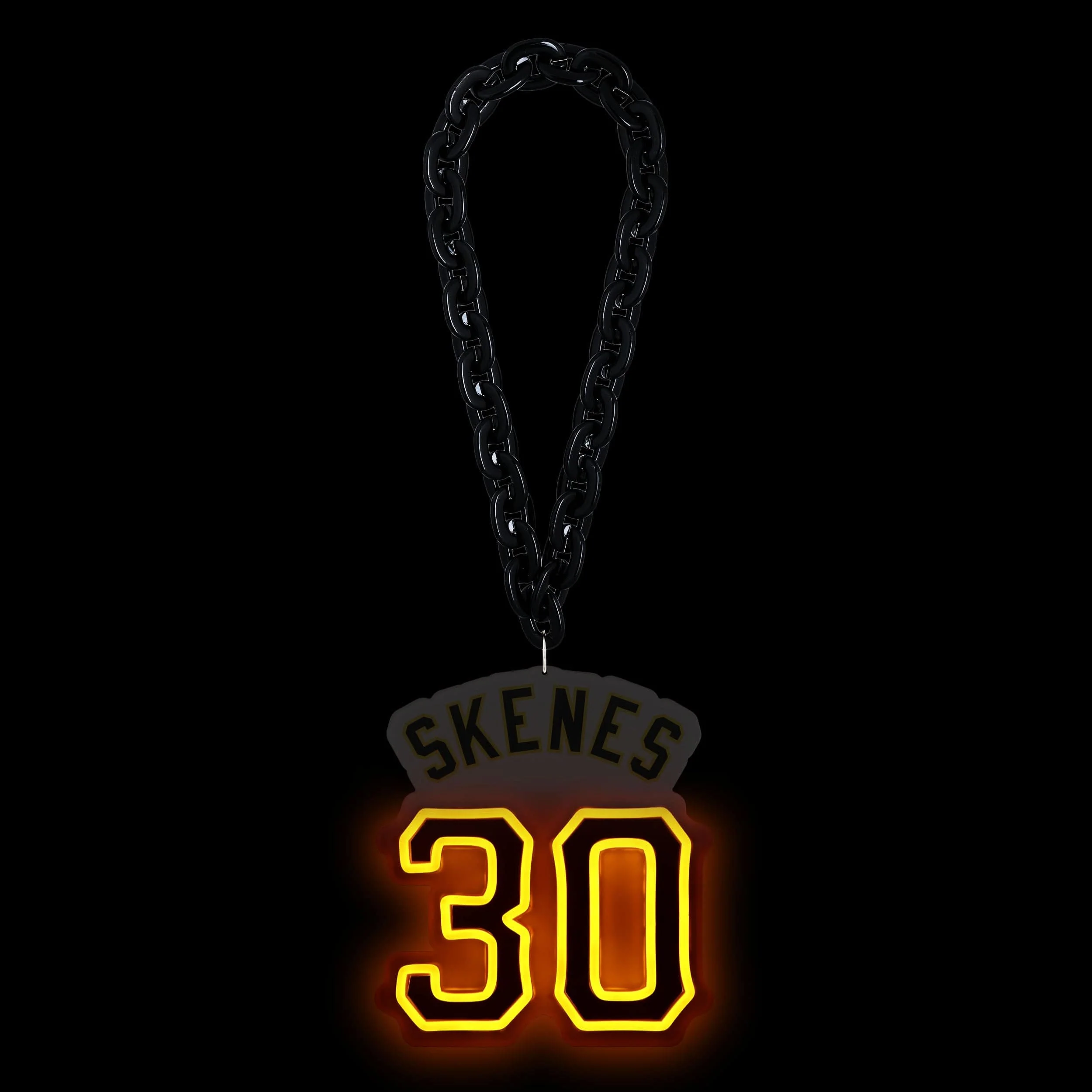 Paul Skenes Pittsburgh Pirates MLB Neon Light Up Big Logo Player Chain - Image 2