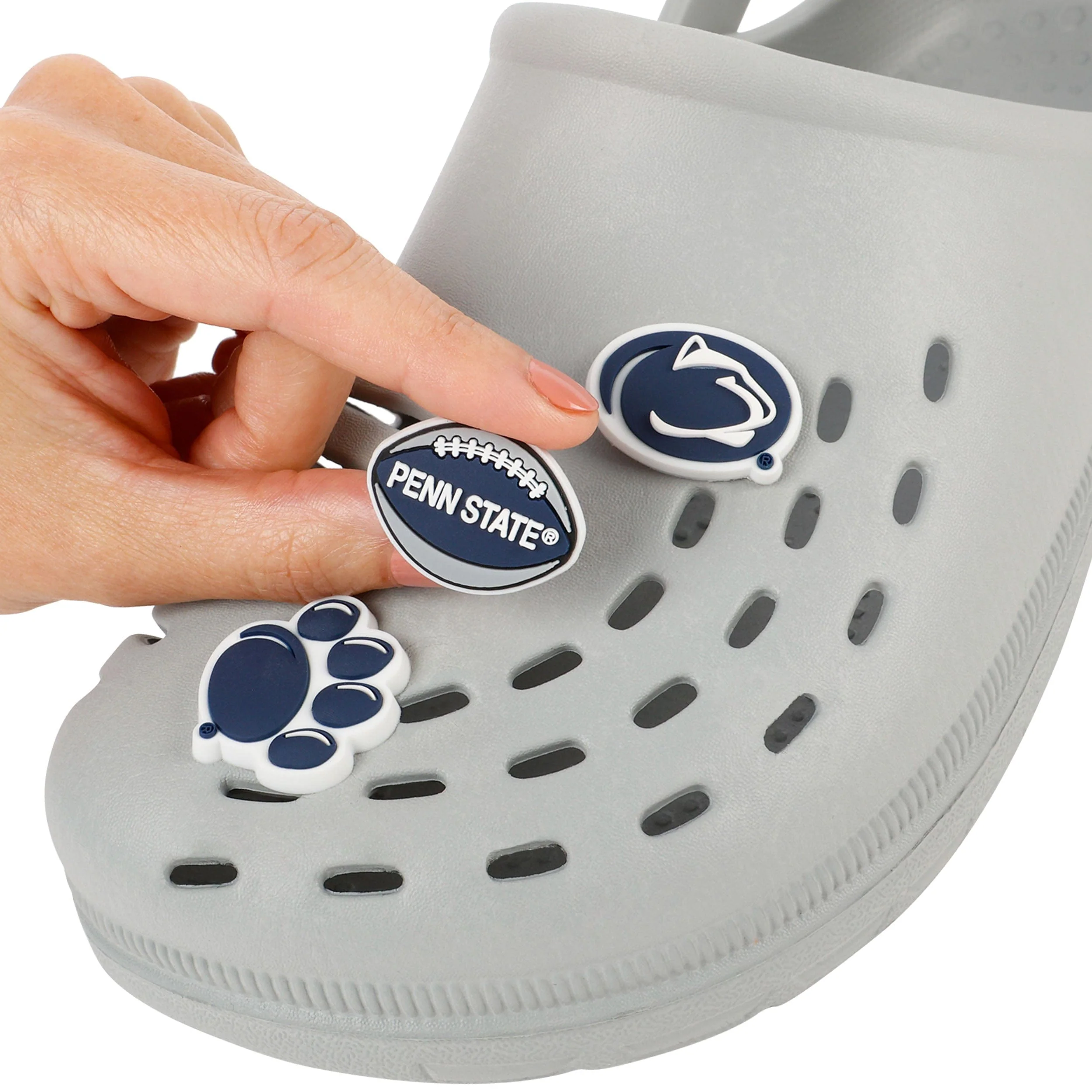 Penn State Nittany Lions NCAA 10 Pack Team Clog Charms - Image 3
