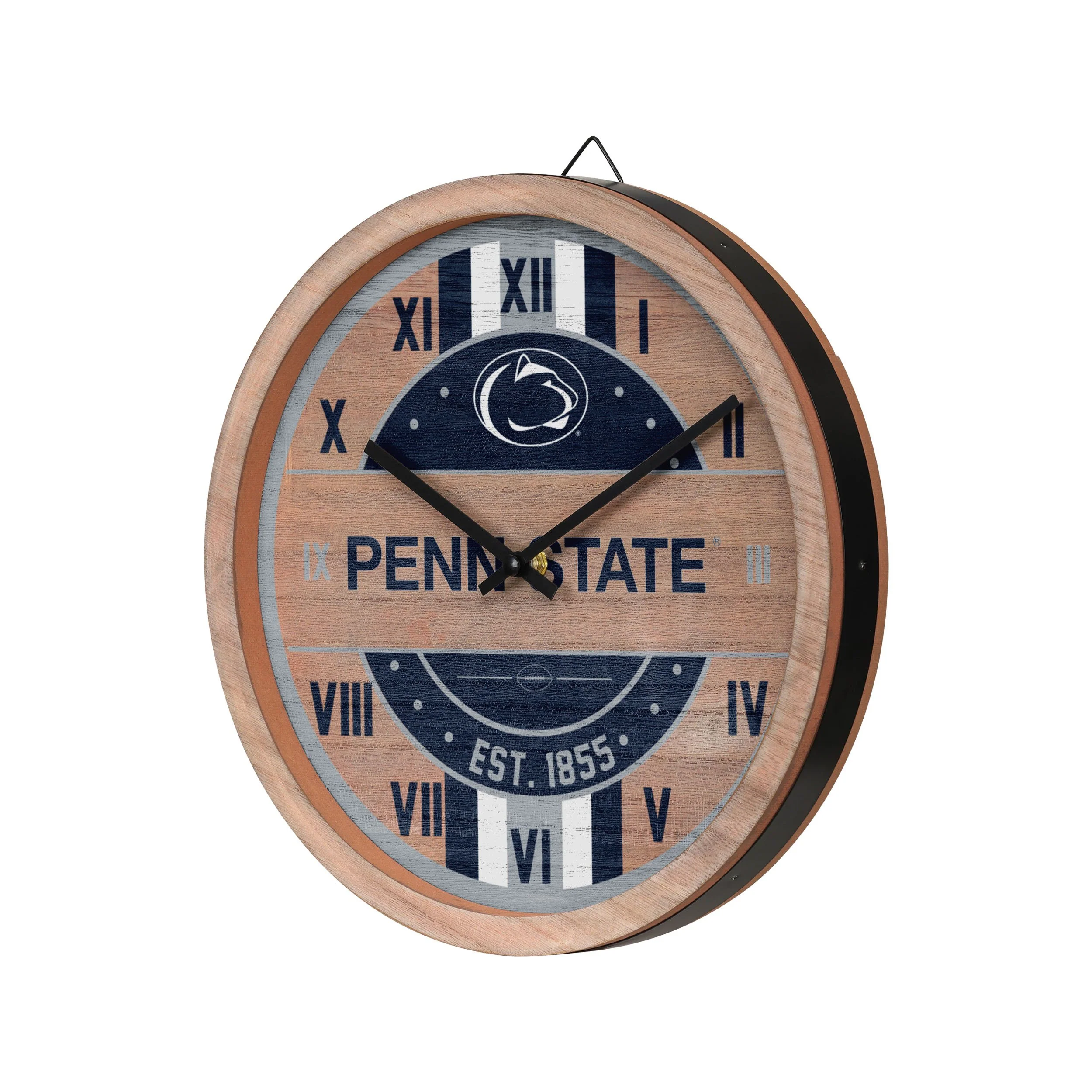 Penn State Nittany Lions NCAA Barrel Wall Clock - Image 2