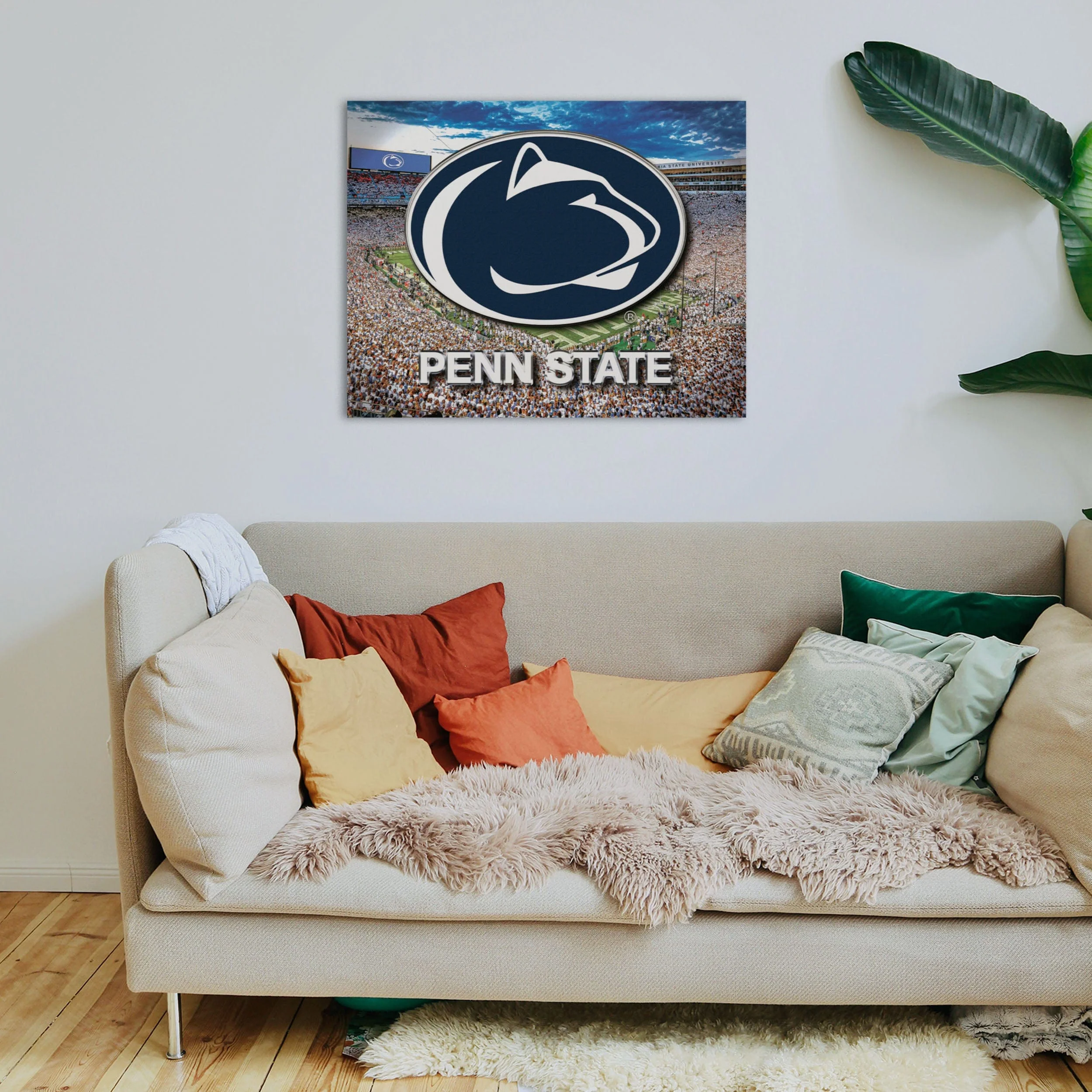 Penn State Nittany Lions NCAA Canvas Wall Sign - Image 3