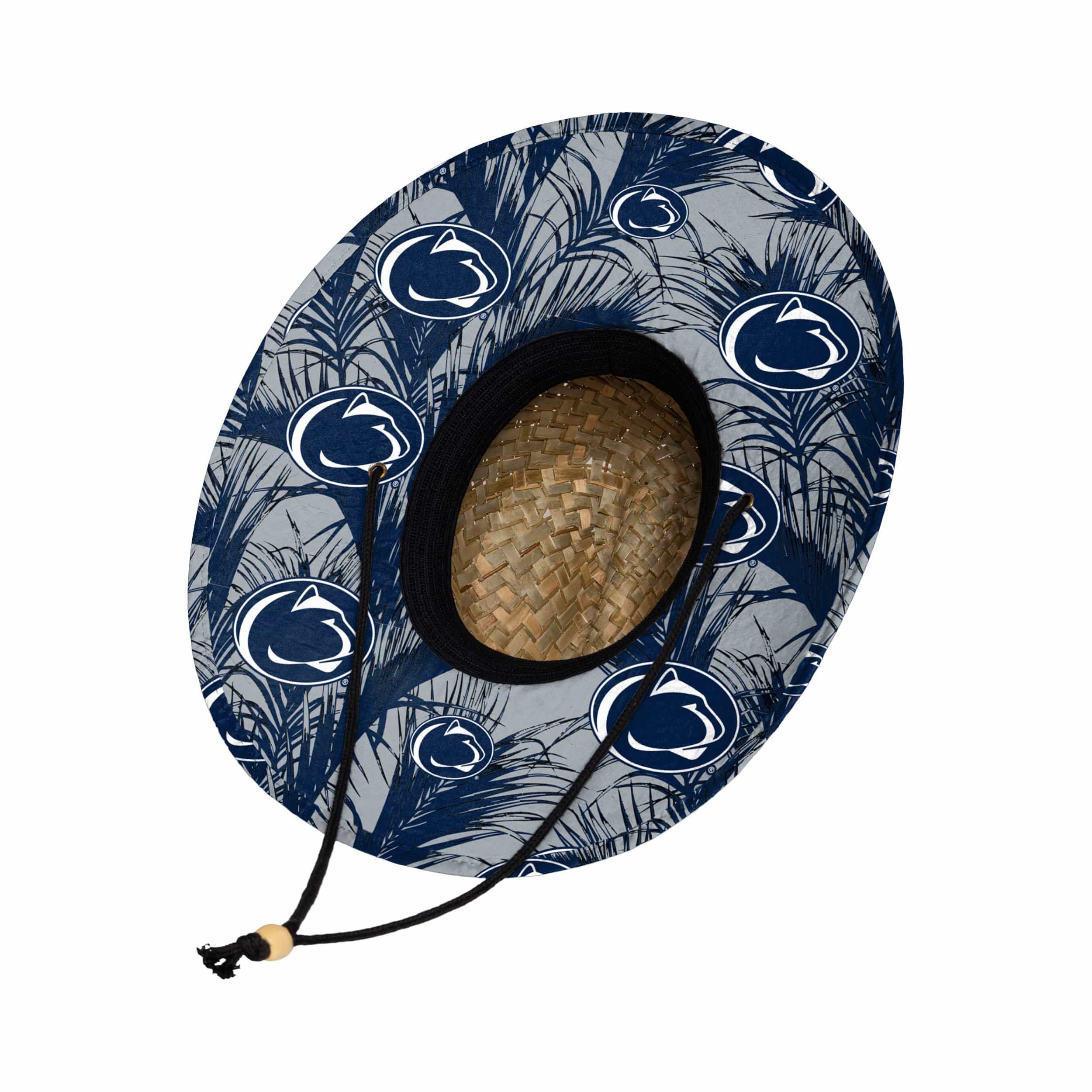 Penn State Nittany Lions NCAA Floral Straw Hat - Image 2