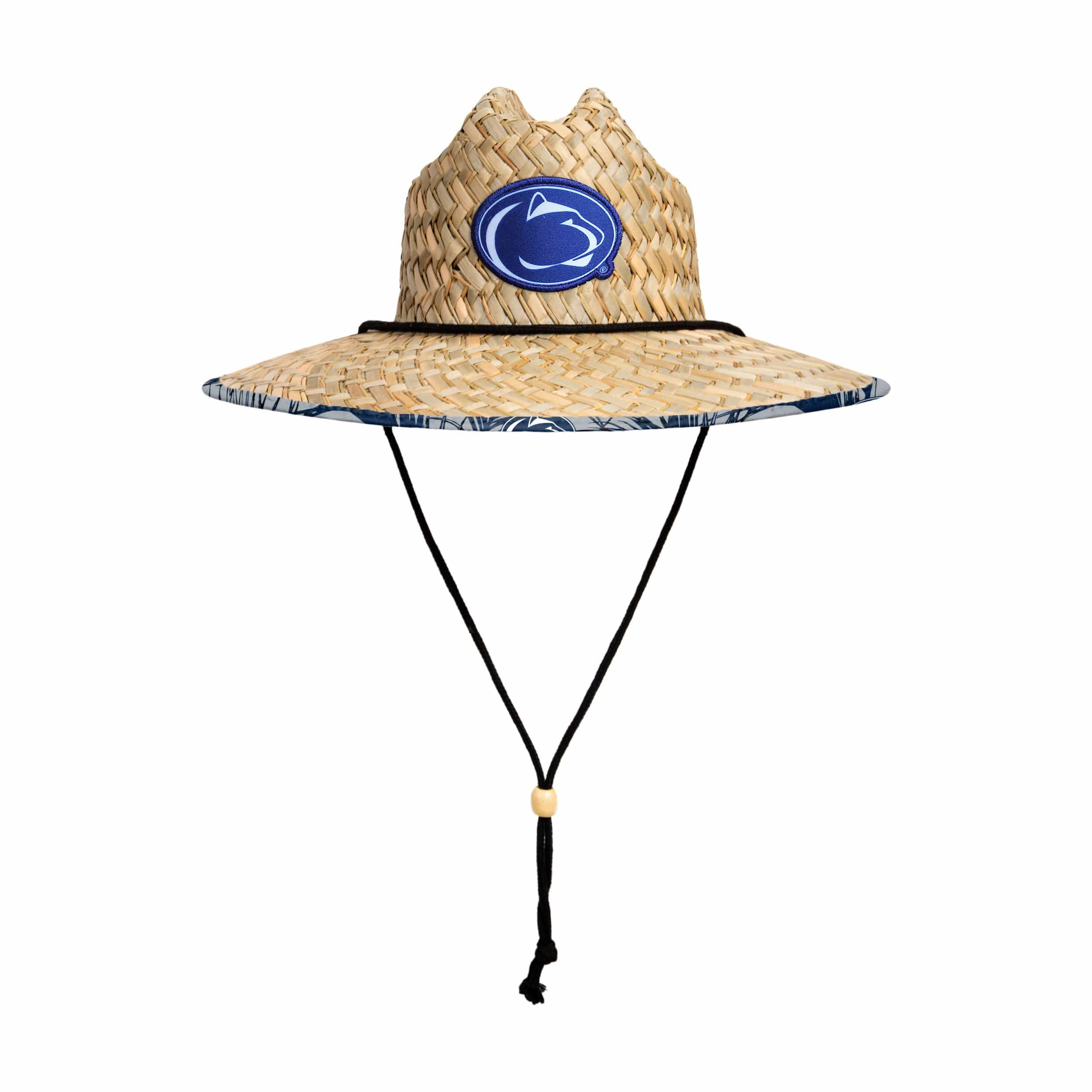 Penn State Nittany Lions NCAA Floral Straw Hat - Image 3
