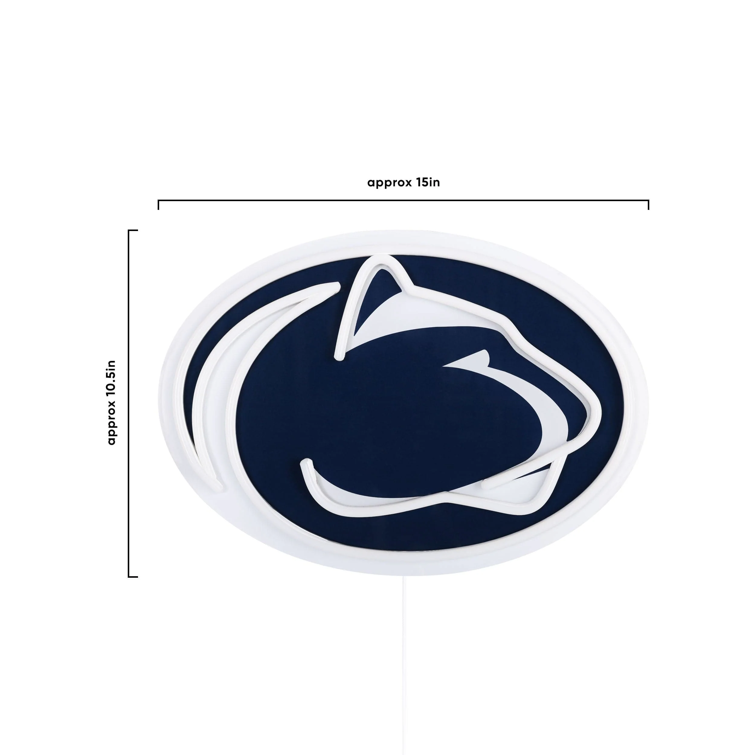 Penn State Nittany Lions NCAA LED Neon Light Up Team Logo Sign - Image 5
