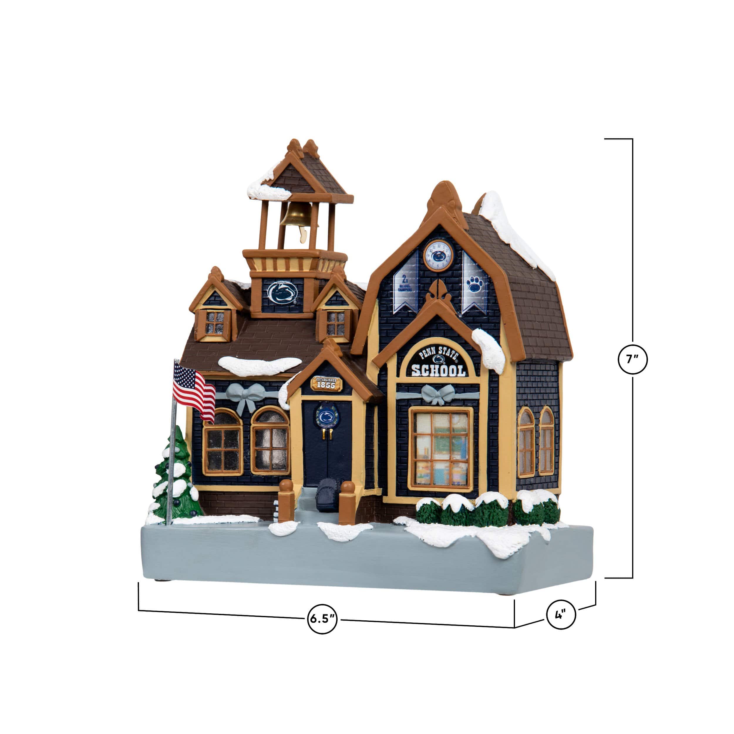 Penn State Nittany Lions NCAA Light Up Team Schoolhouse - Image 5