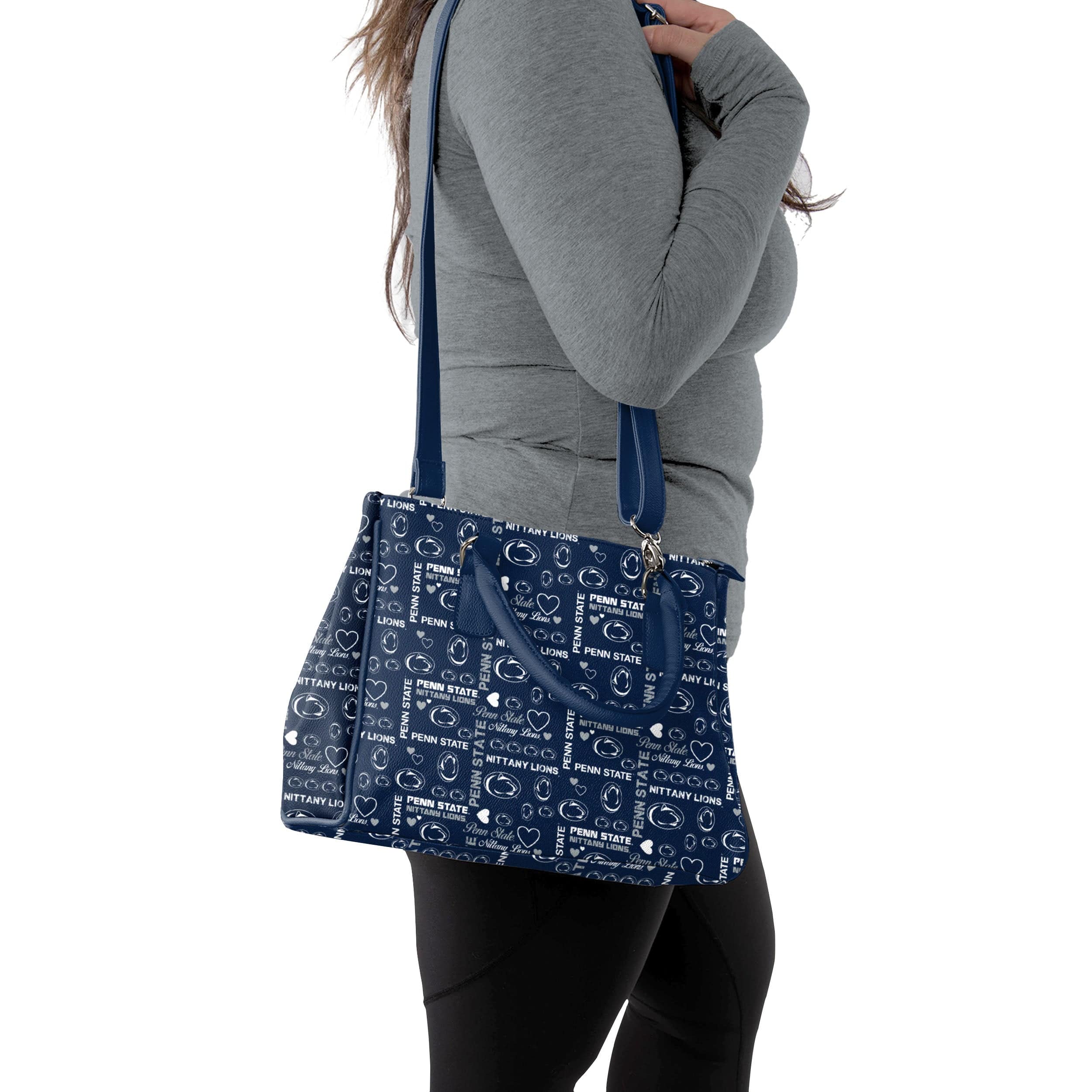 Penn State Nittany Lions NCAA Logo Love Purse - Image 2