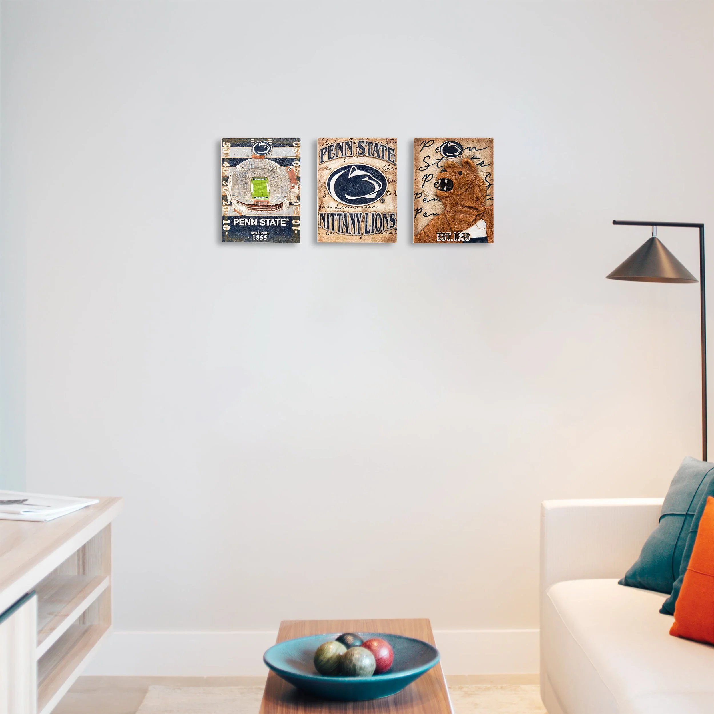 Penn State Nittany Lions NCAA Mascot Wall Plaque - Image 4