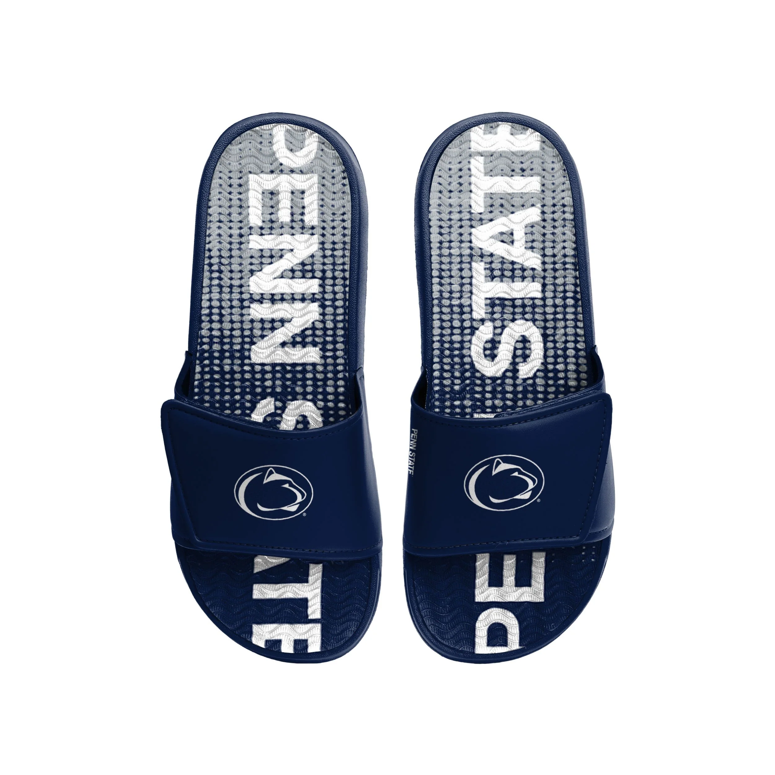 Penn State Nittany Lions NCAA Mens Gradient Wordmark Gel Slide - Image 2