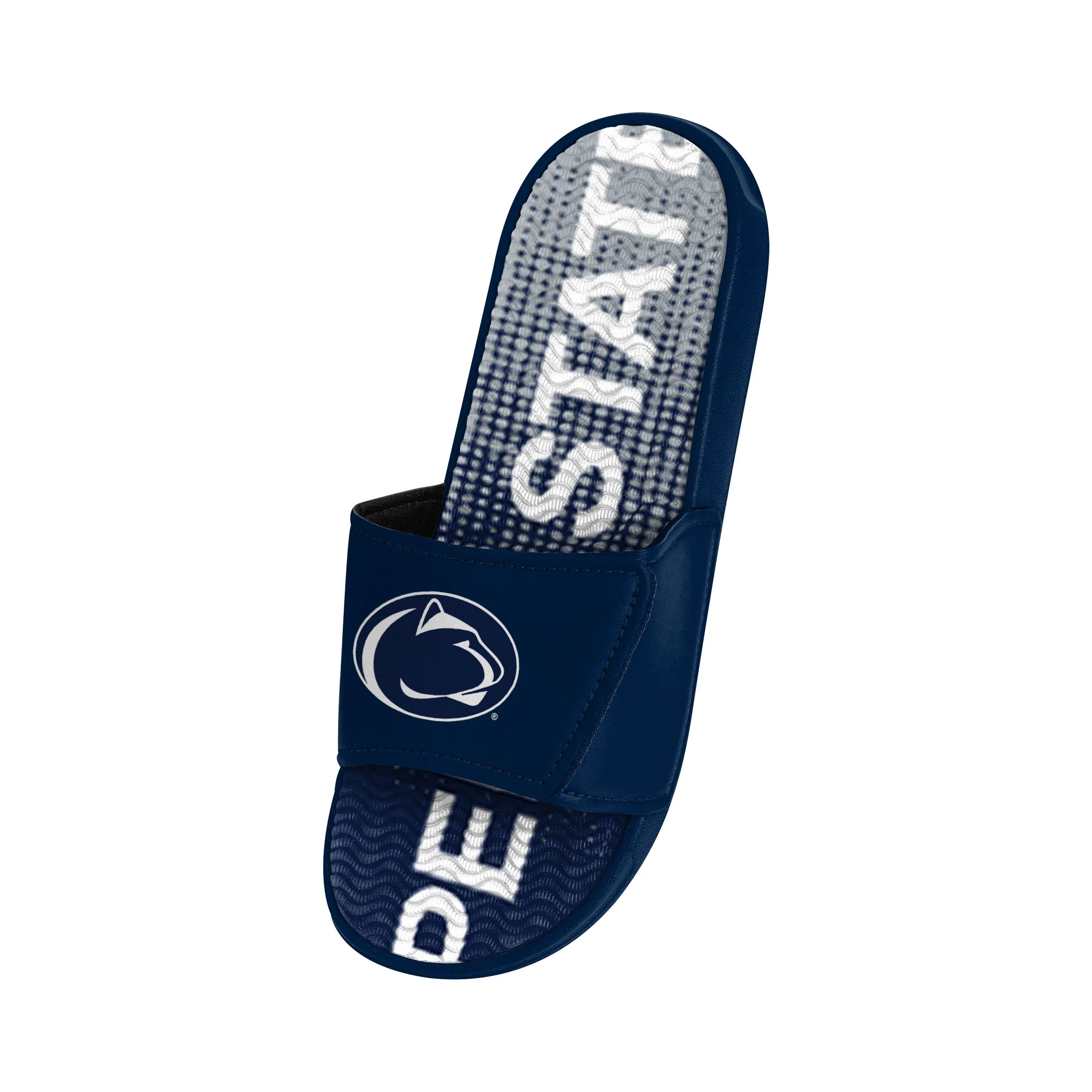 Penn State Nittany Lions NCAA Mens Gradient Wordmark Gel Slide - Image 3