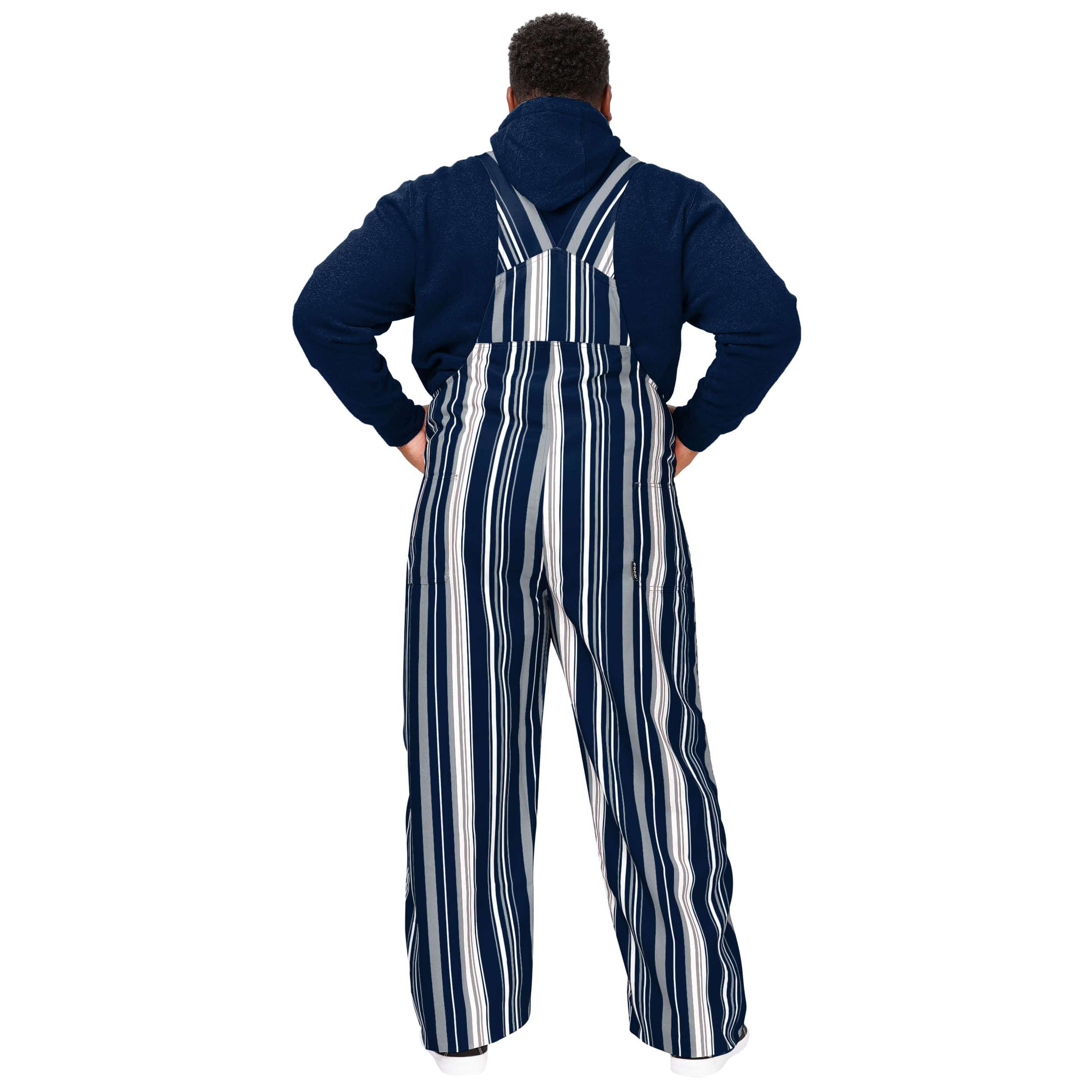 Penn State Nittany Lions NCAA Mens Hyper Stripe Bib Overalls - Image 2