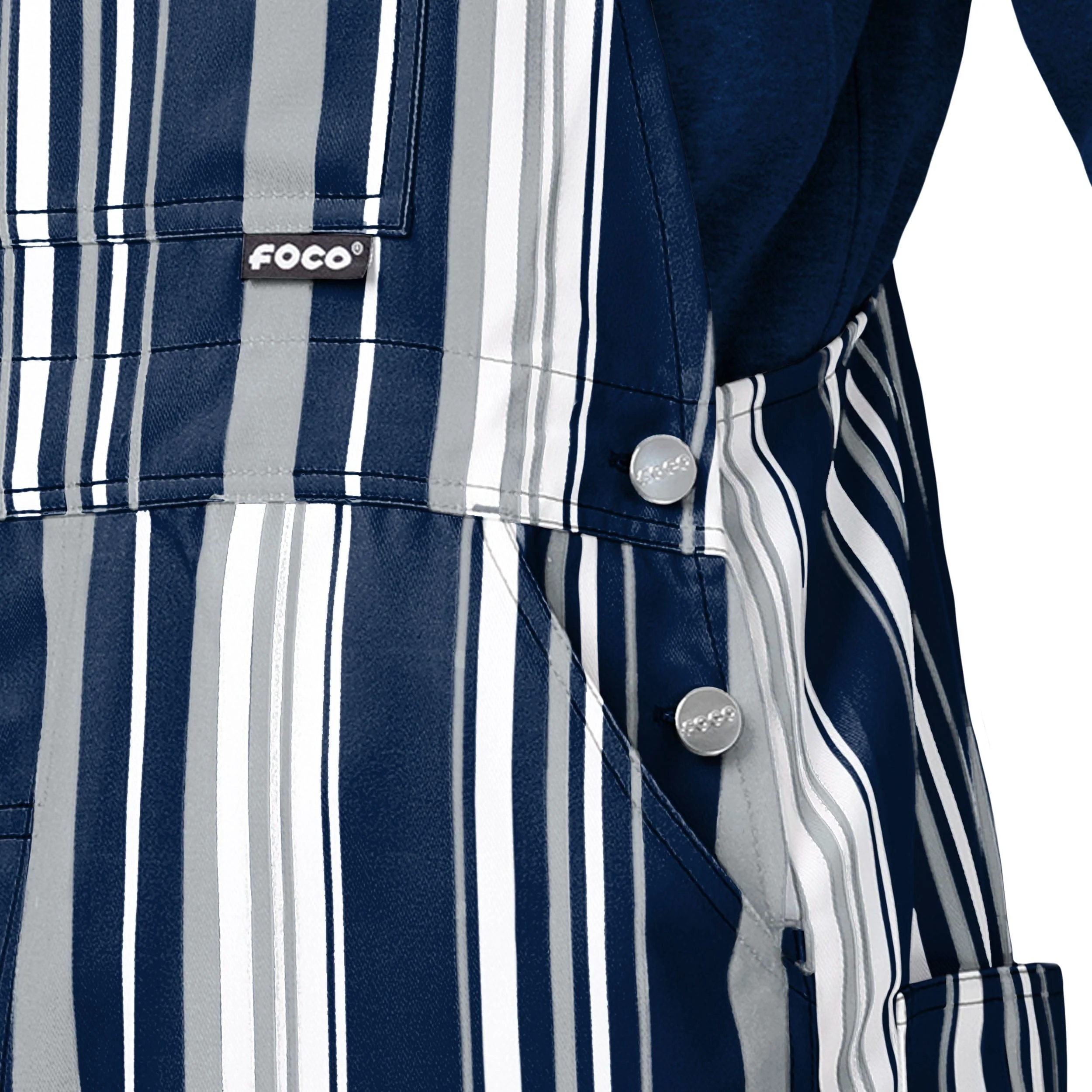Penn State Nittany Lions NCAA Mens Hyper Stripe Bib Overalls - Image 5