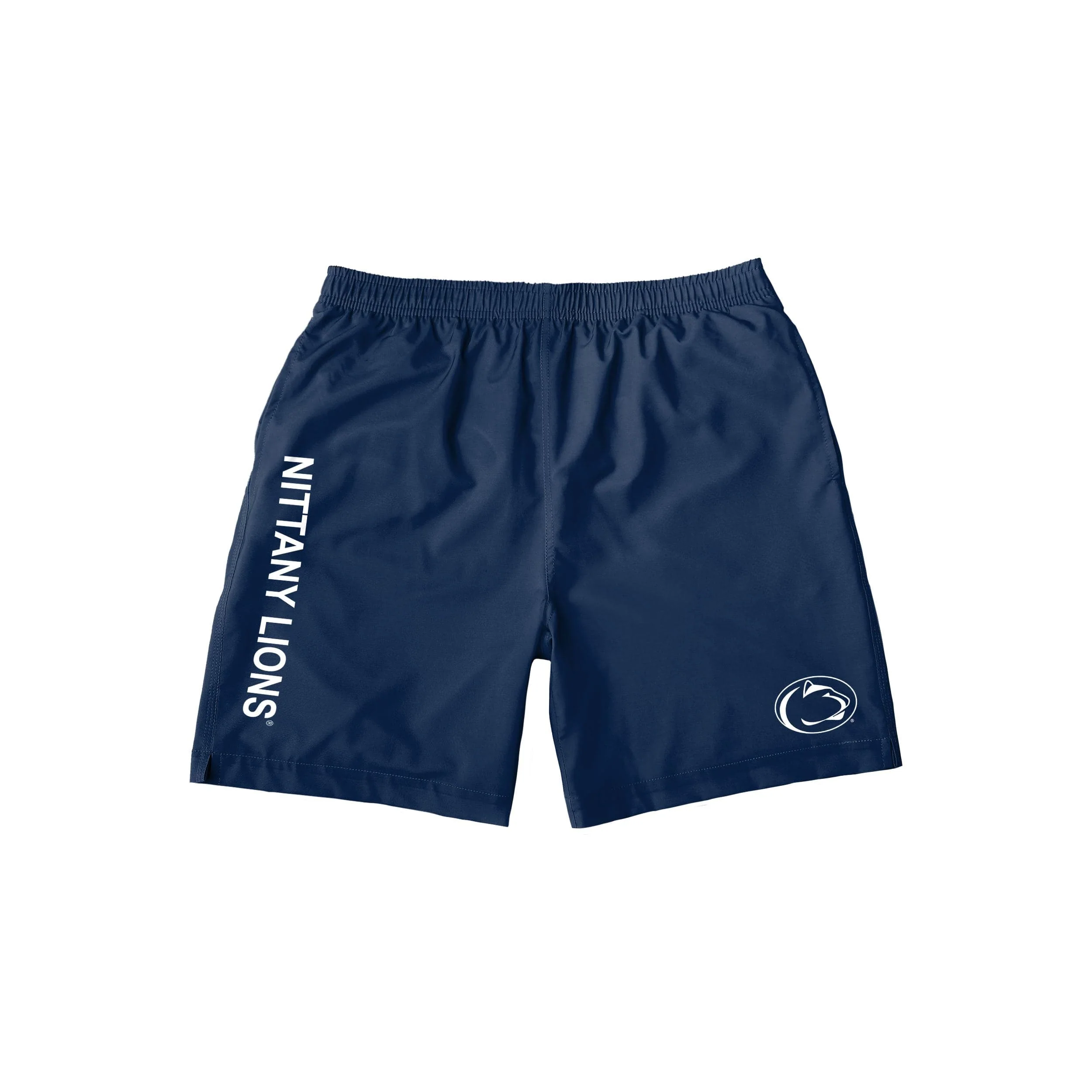 Penn State Nittany Lions NCAA Mens Solid Wordmark Traditional Swimming Trunks - Image 4