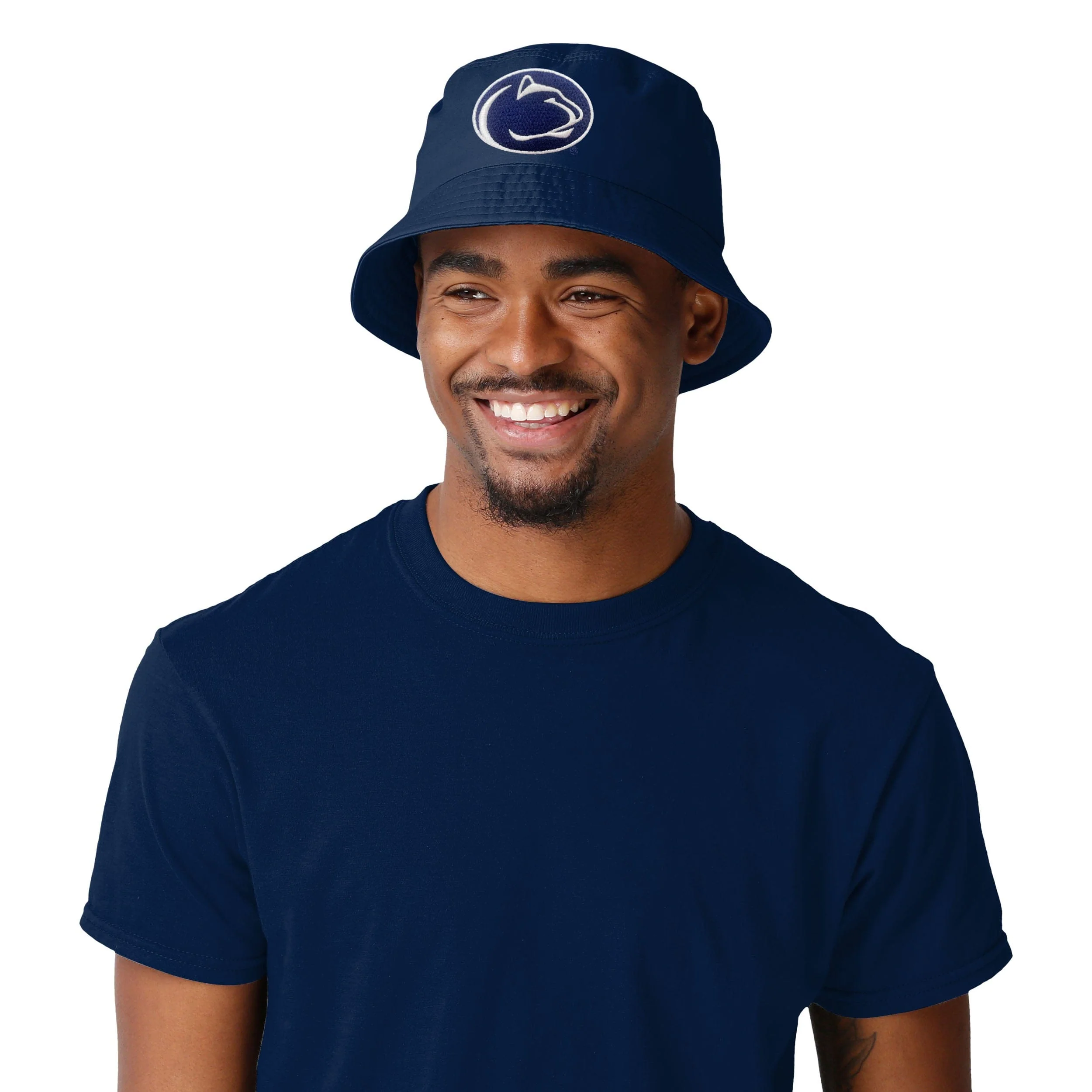 Penn State Nittany Lions NCAA Solid Bucket Hat - Image 2