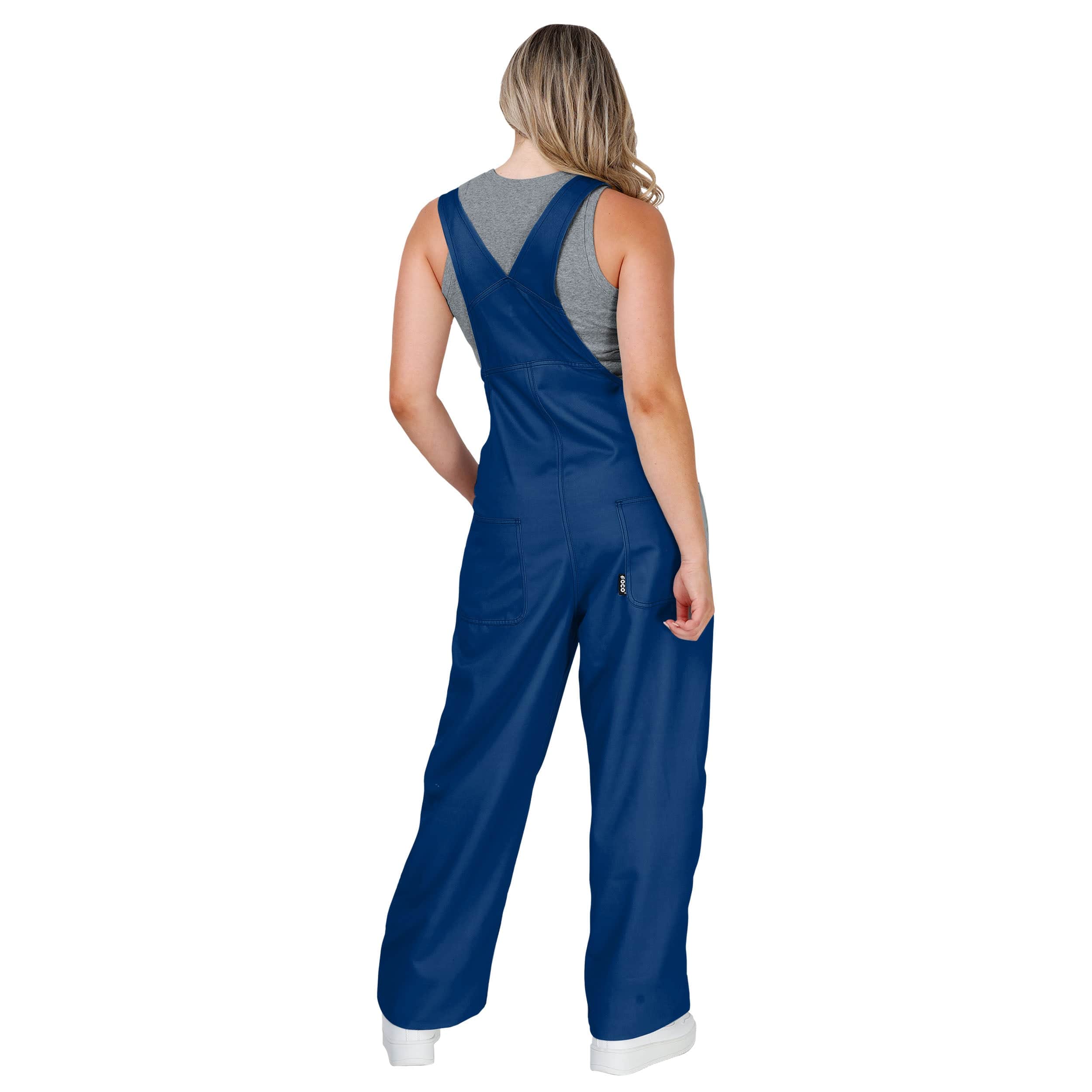 Penn State Nittany Lions NCAA Womens Big Logo Bib Overalls - Image 2