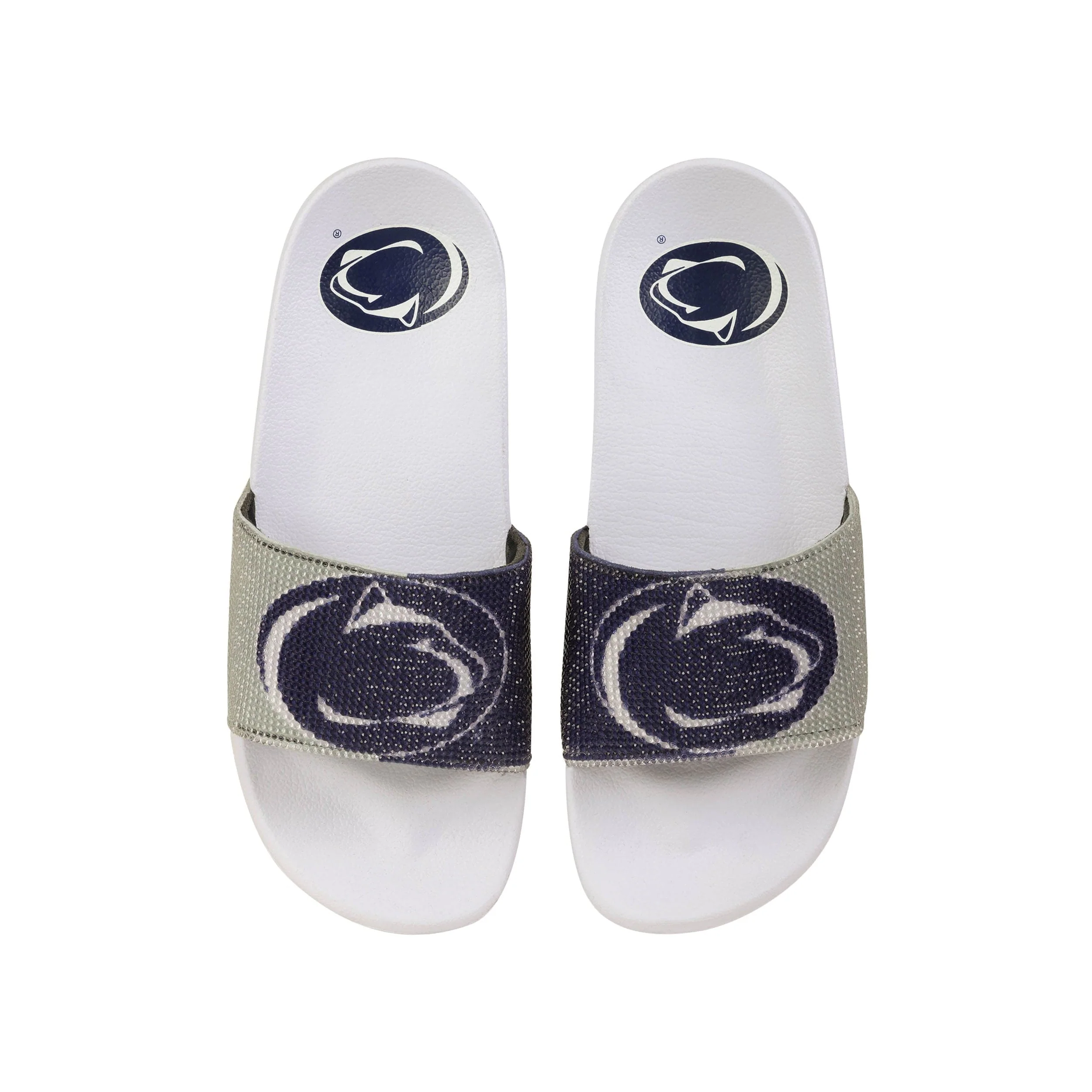 Penn State Nittany Lions NCAA Womens Big Logo Shimmer Slide - Image 2