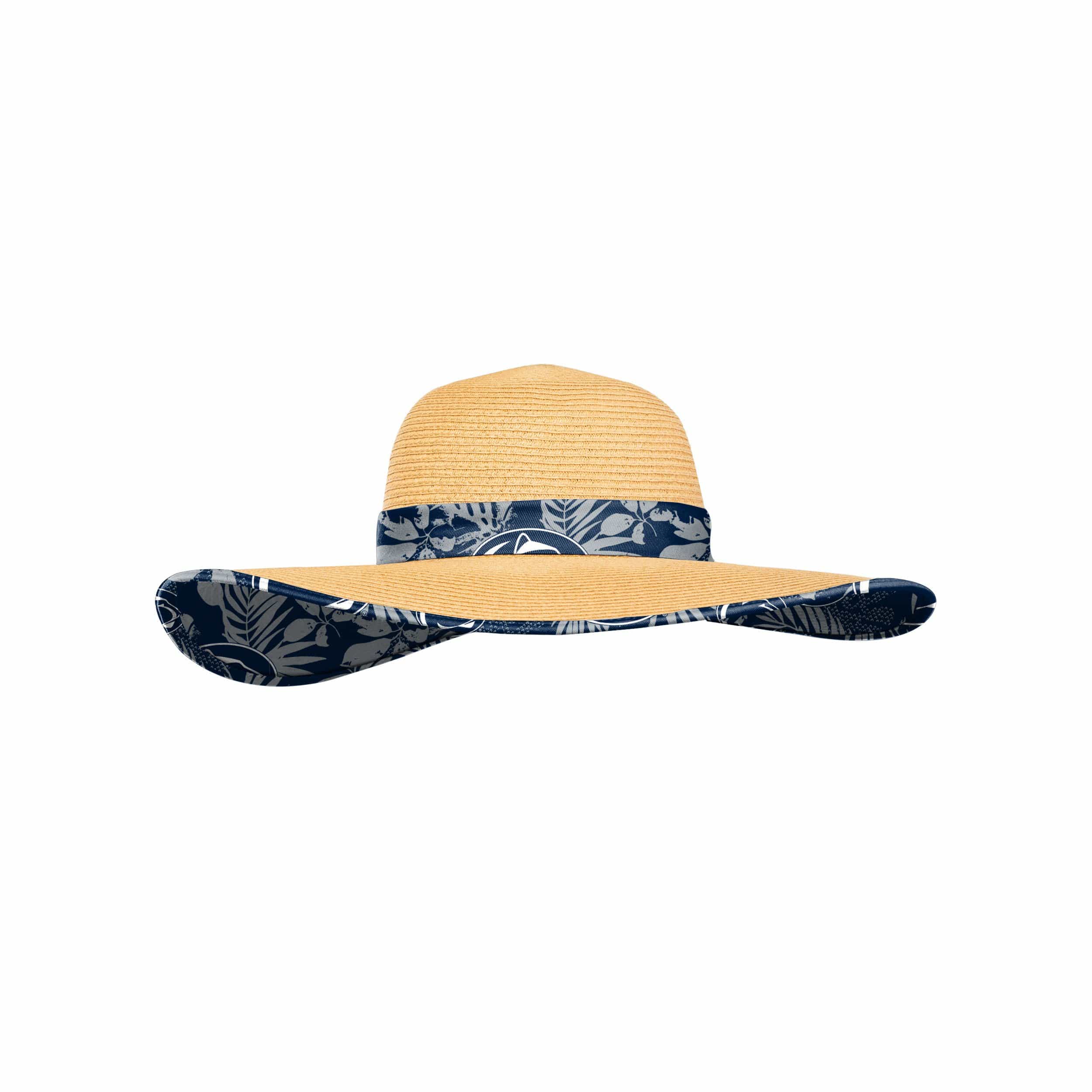 Penn State Nittany Lions NCAA Womens Floral Straw Hat
