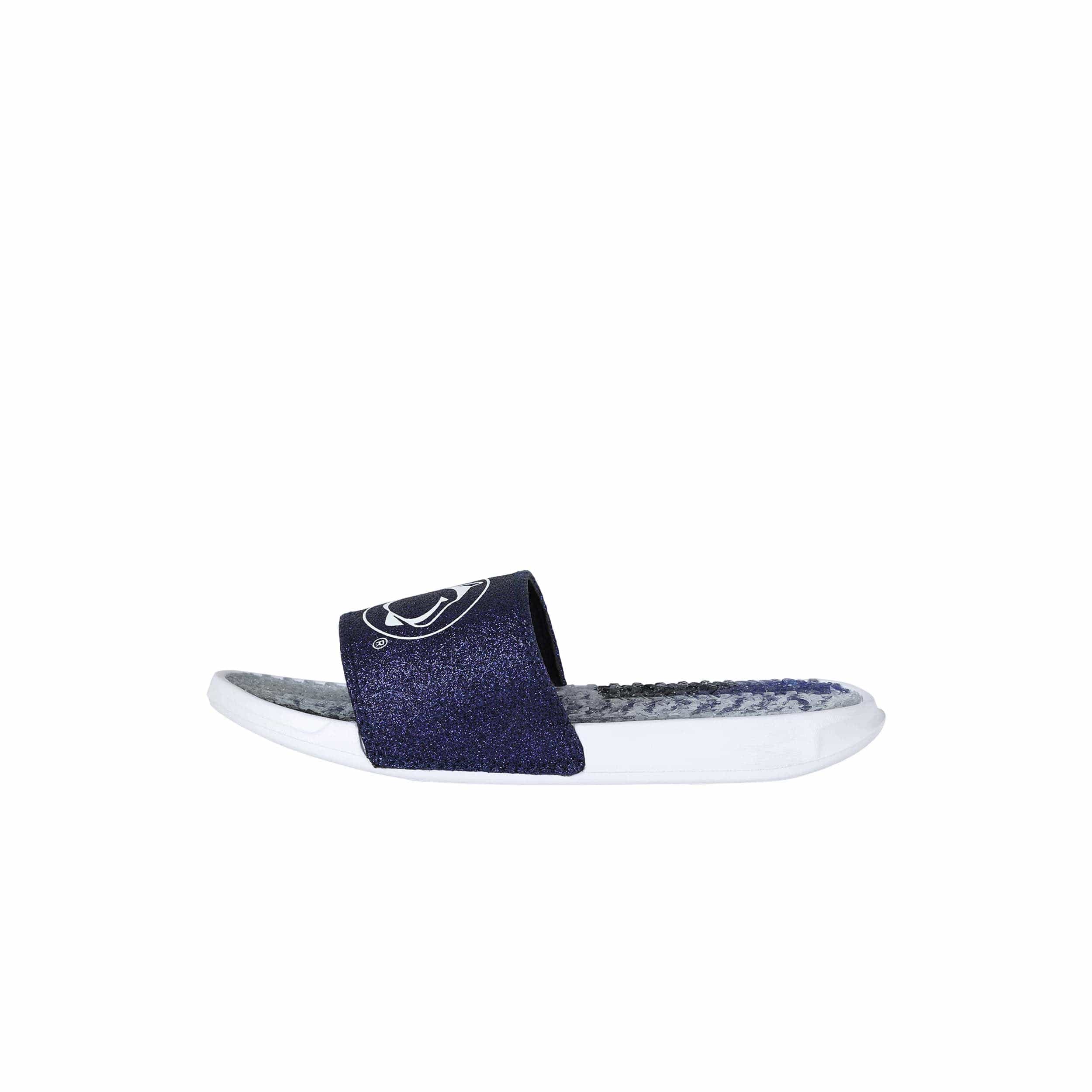 Penn State Nittany Lions NCAA Womens Glitter Gel Slide - Image 5