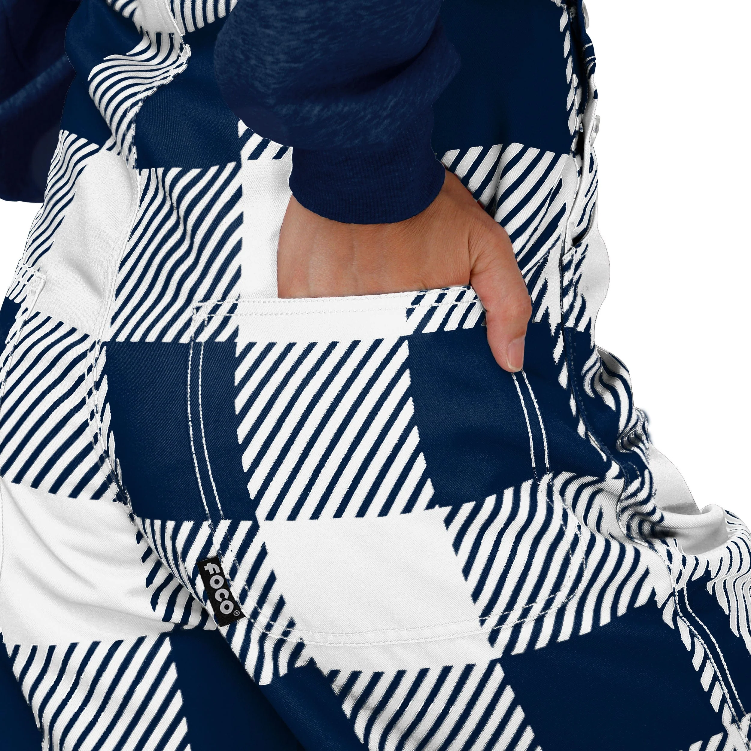 Penn State Nittany Lions NCAA Womens Plaid Bib Overalls - Image 6