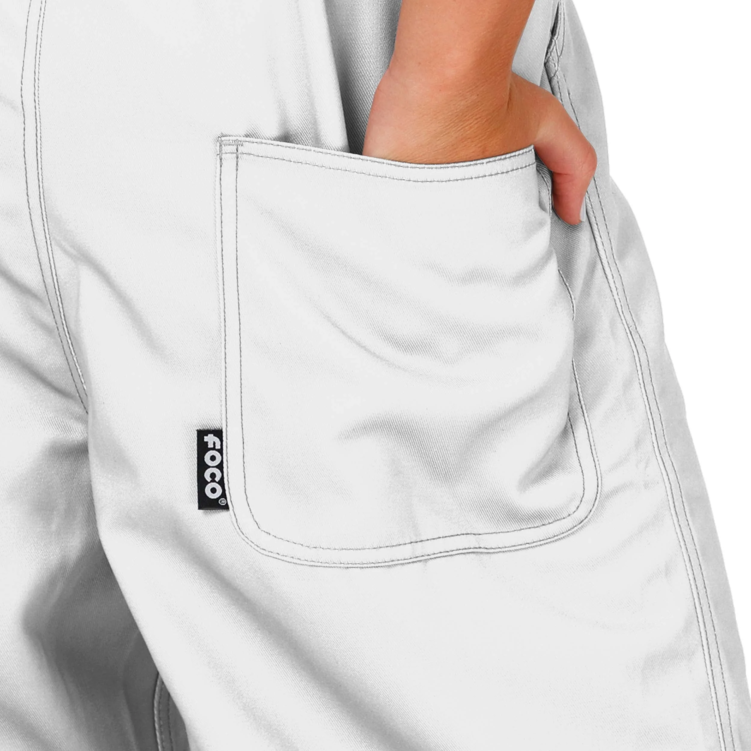 Penn State Nittany Lions NCAA Womens Solid White Thematic Bib Overalls - Image 5