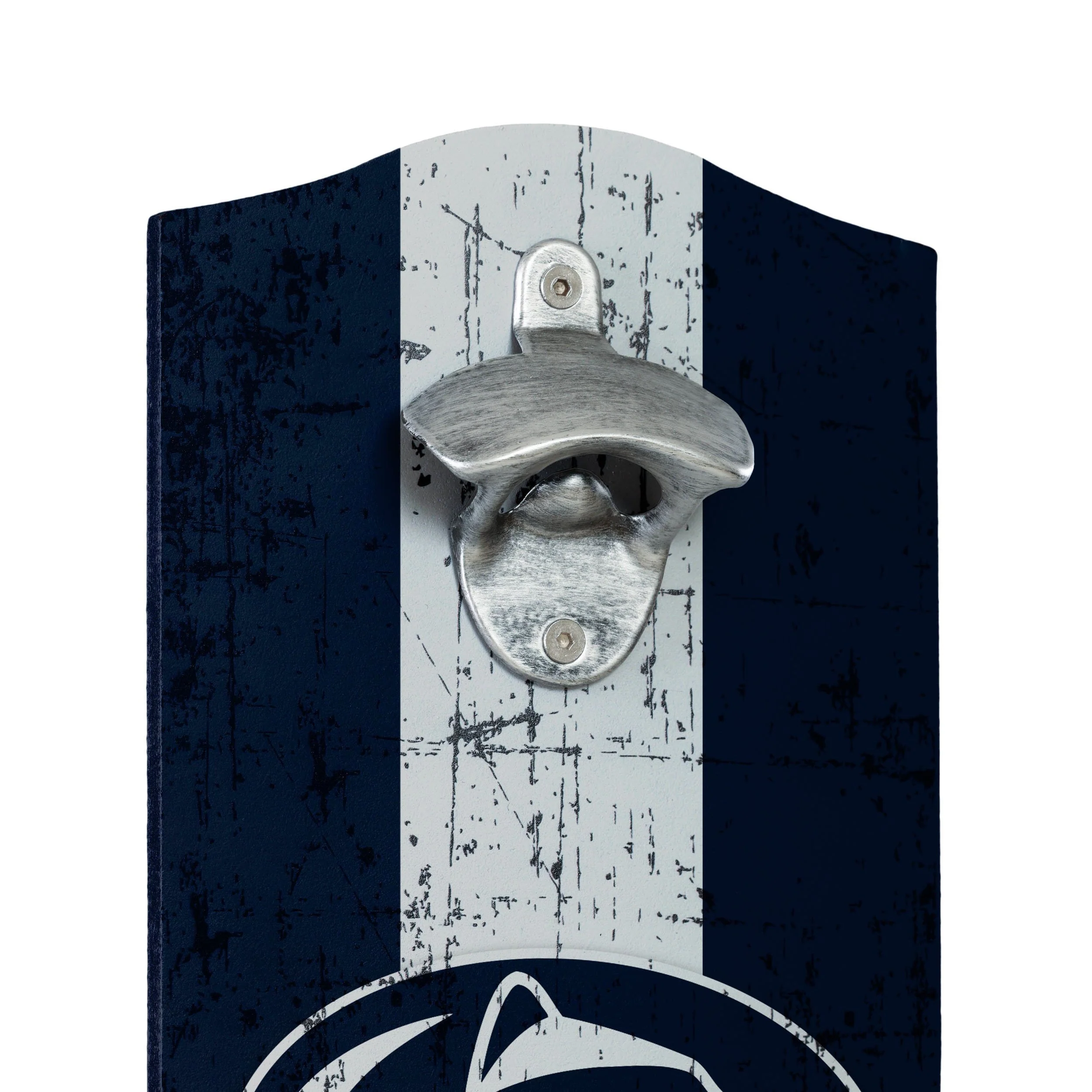 Penn State Nittany Lions NCAA Wooden Bottle Cap Opener Sign - Image 3