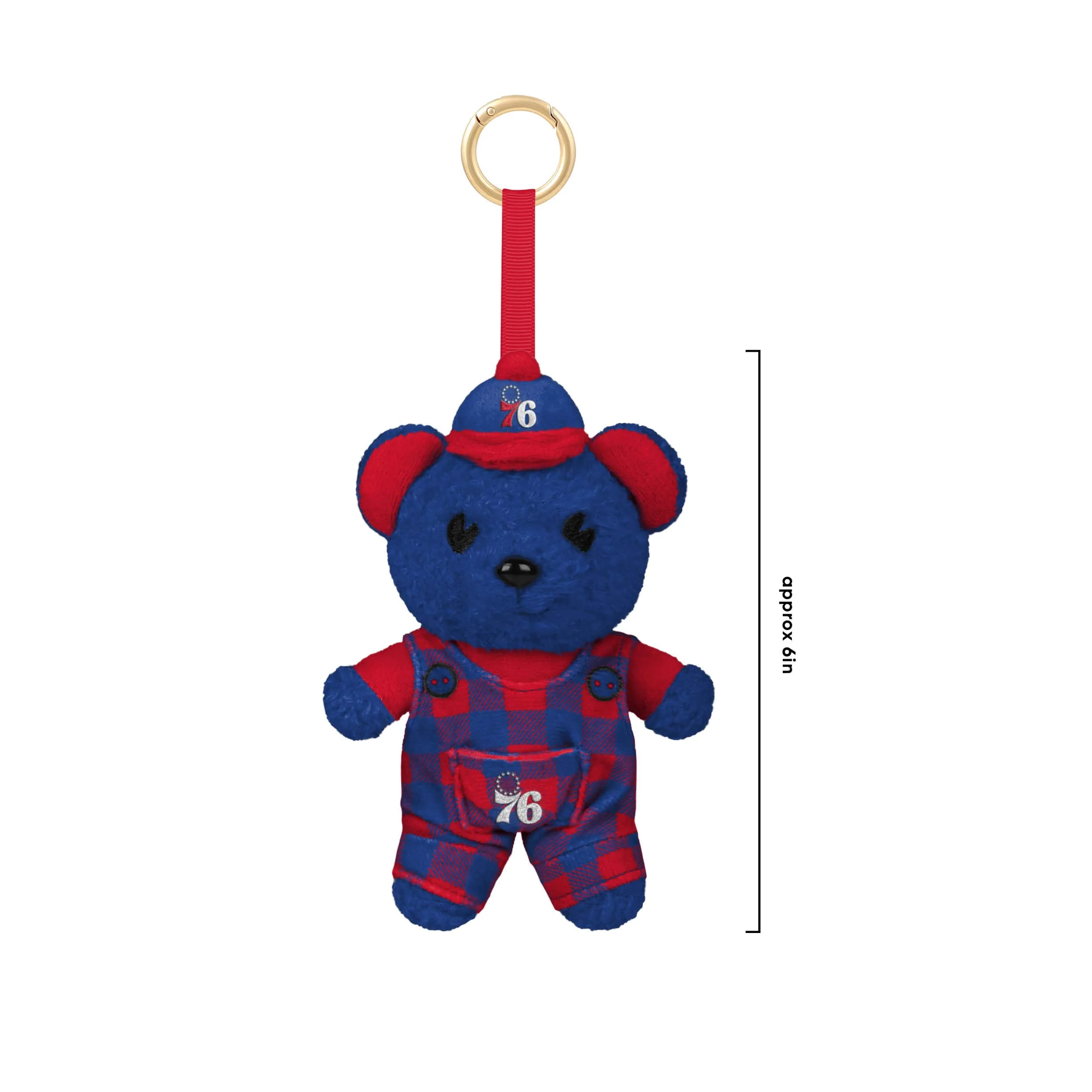Philadelphia 76Ers FOOCOOS Plush Bag Charm Keychain Blind Box Series 1 (PREORDER - SHIPS MID JULY) - Image 3