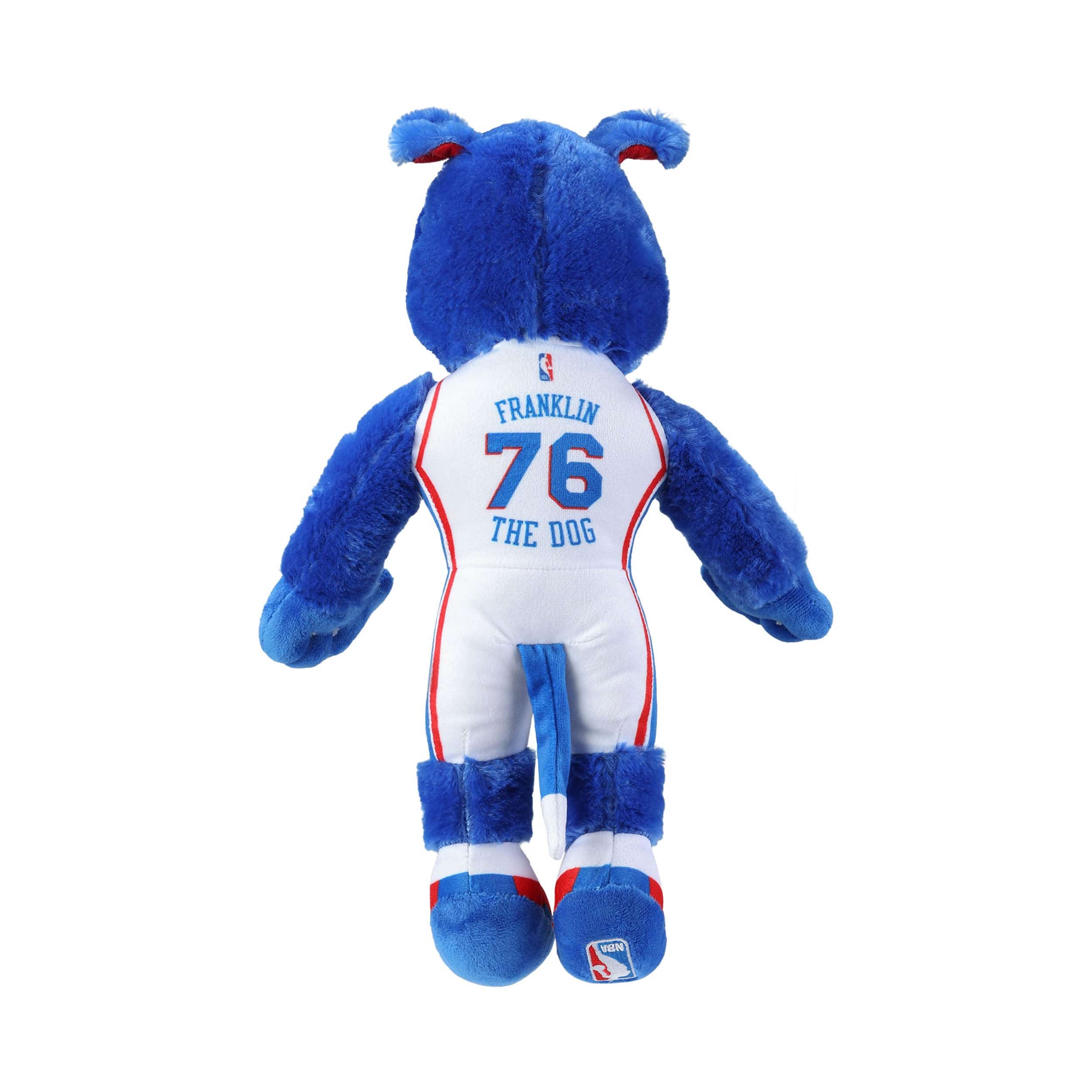 Philadelphia 76ers NBA Franklin the Dog Large Plush Mascot - Image 3