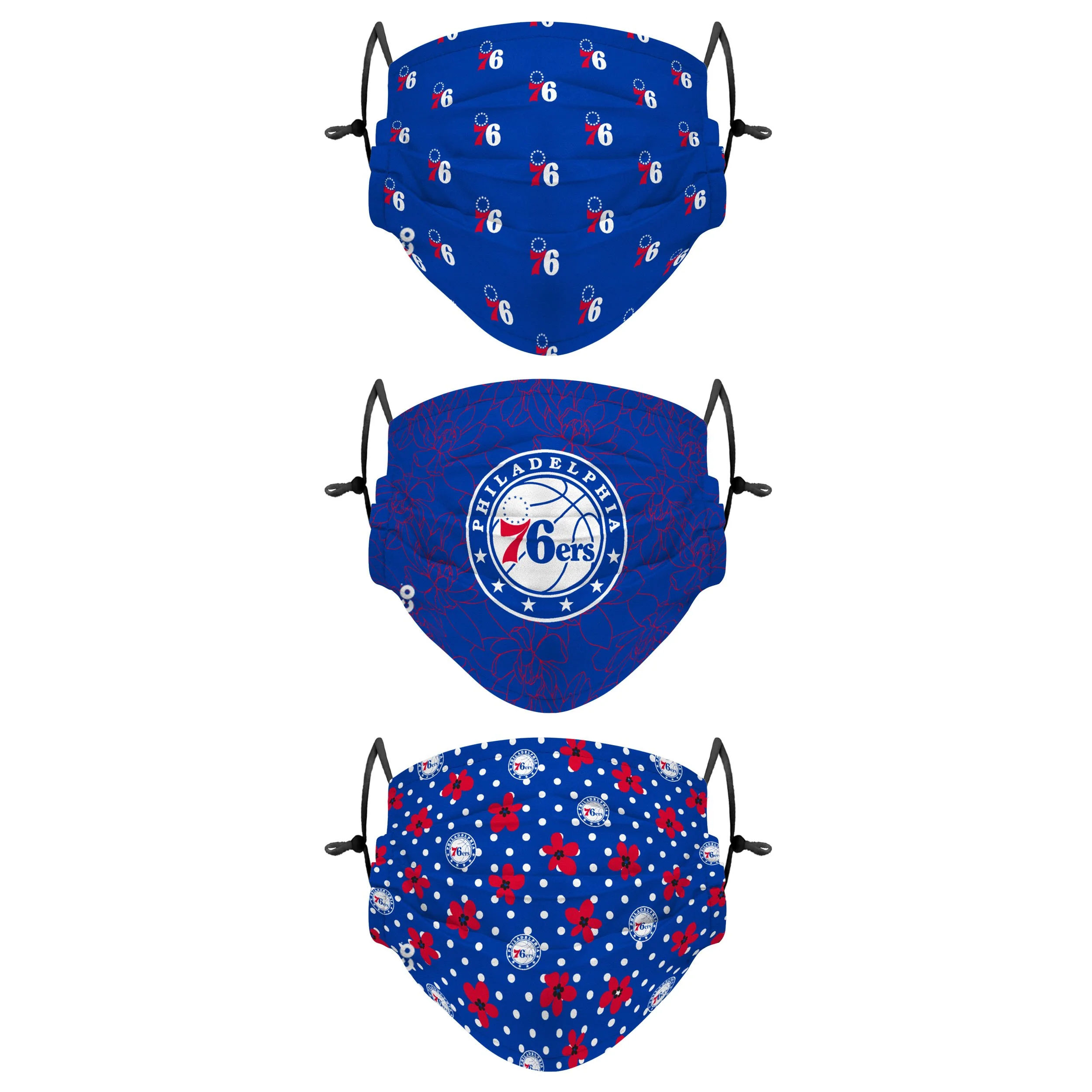Philadelphia 76ers NBA Gameday Gardener 3 Pack Face Cover