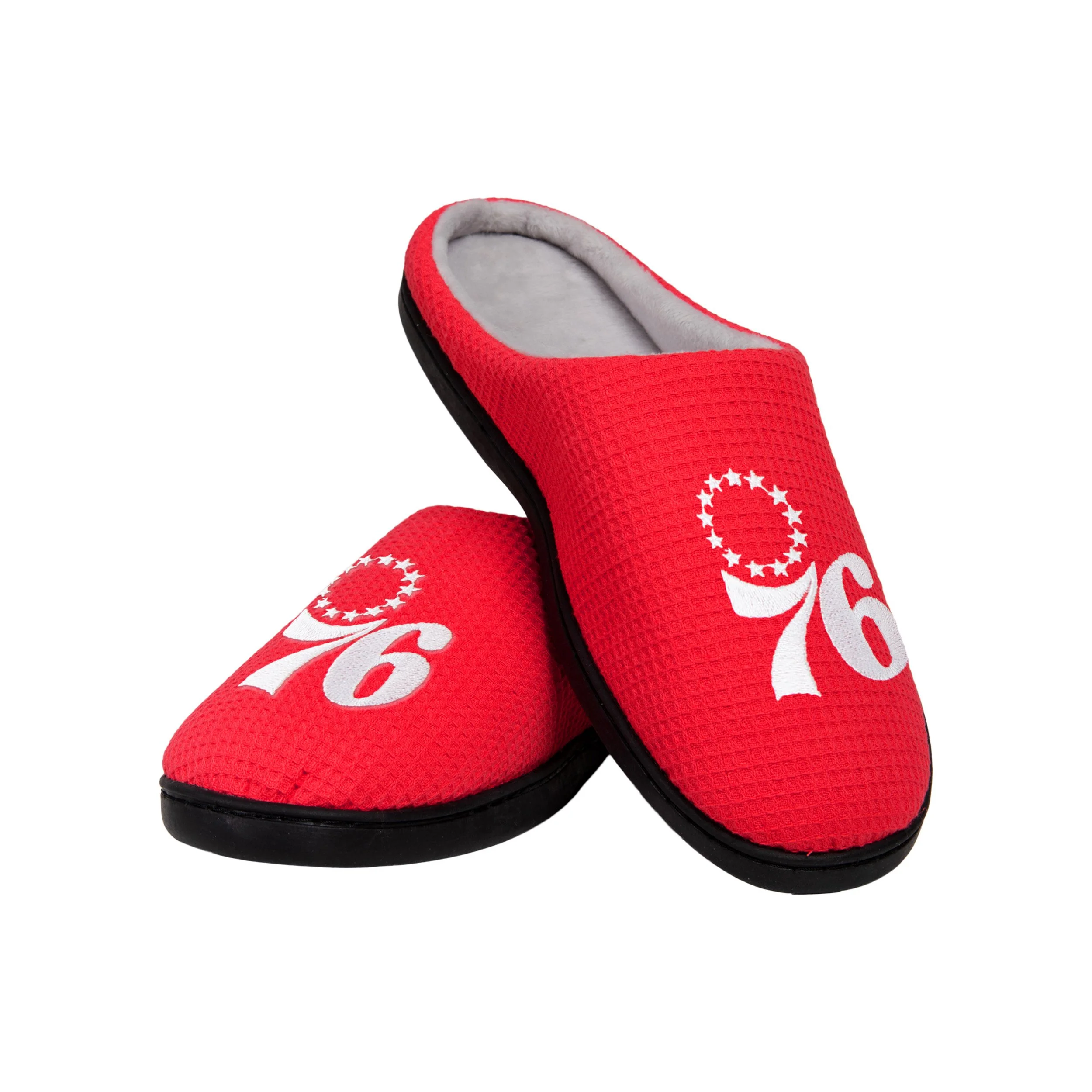 Philadelphia 76ers NBA Mens Memory Foam Slide Slippers