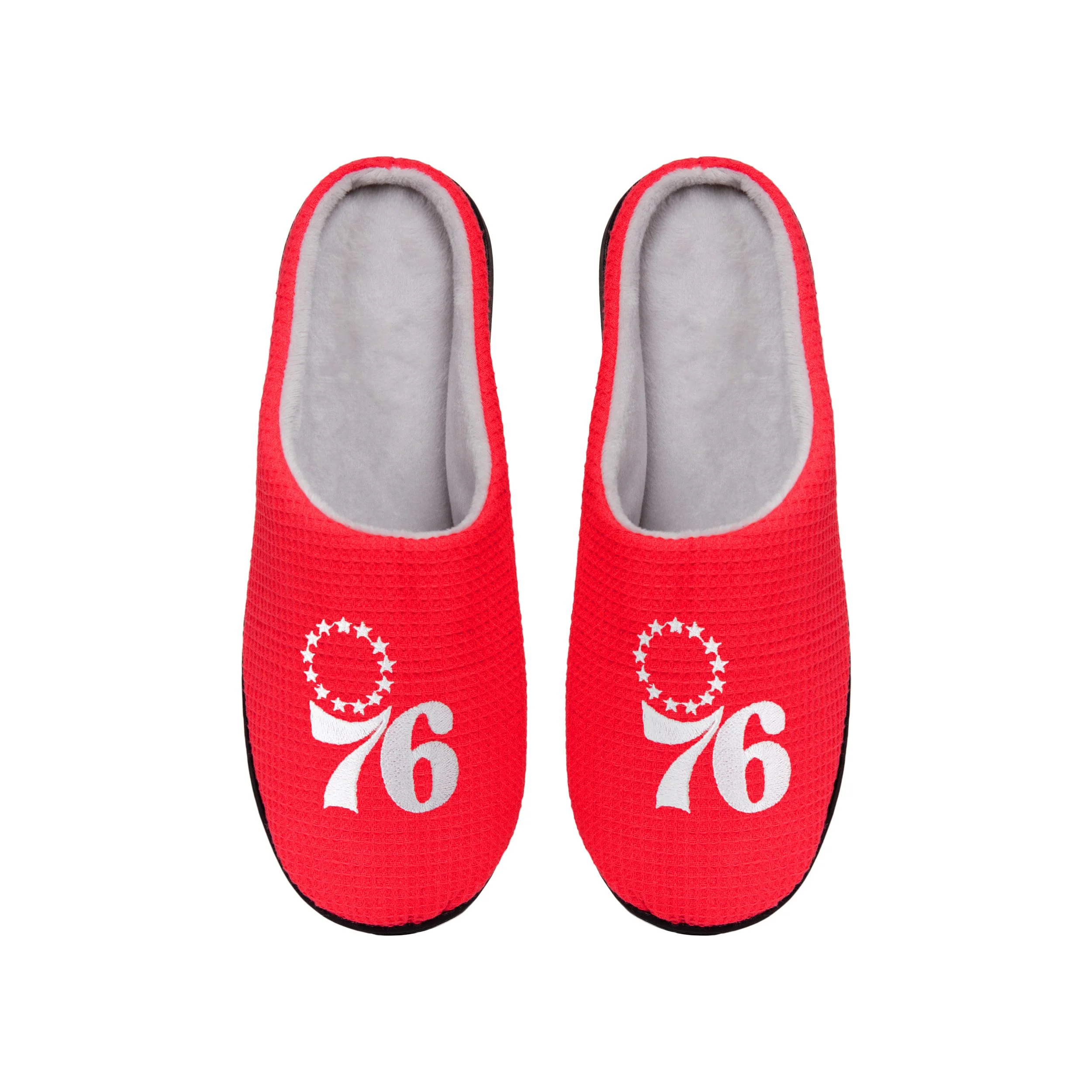 Philadelphia 76ers NBA Mens Memory Foam Slide Slippers - Image 2