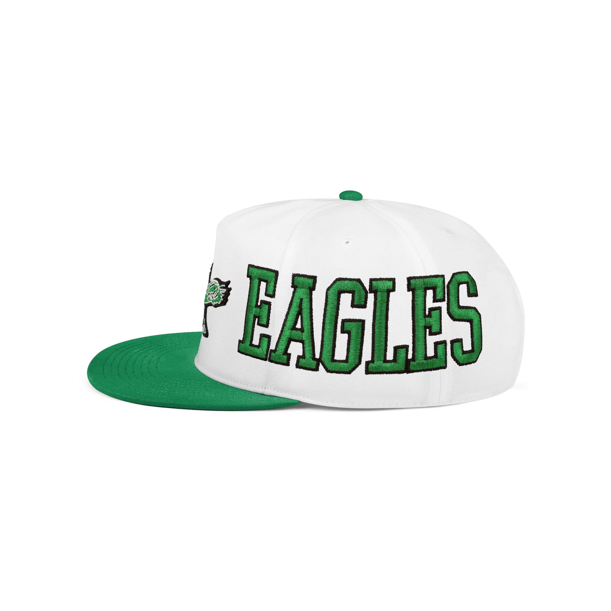 Philadelphia Eagles Kelly Green Strong Side Wrap Primetime RF Cap - Image 2