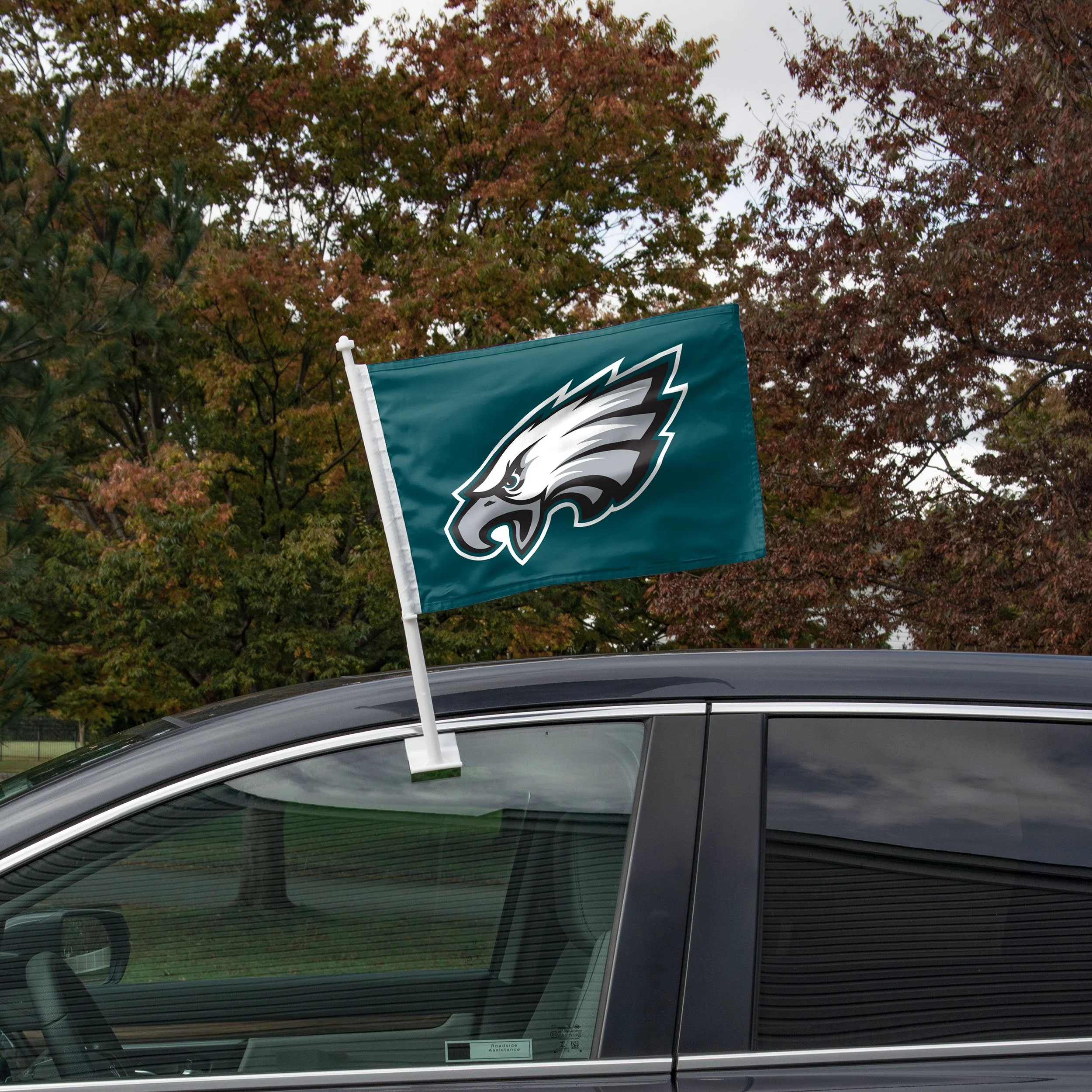 Philadelphia Eagles NFL 2 Pack Solid Car Flag - Image 2