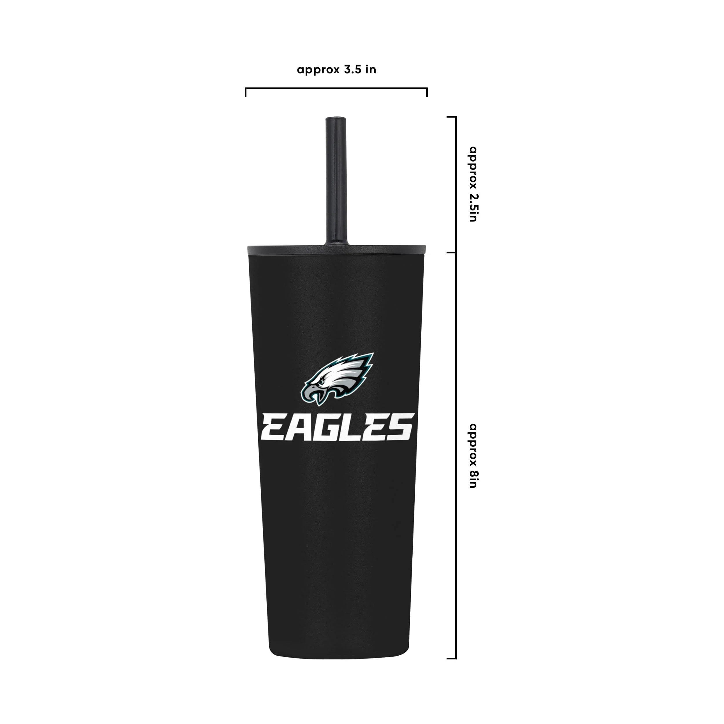 Philadelphia Eagles NFL 22 oz Travel Tumbler - Image 5