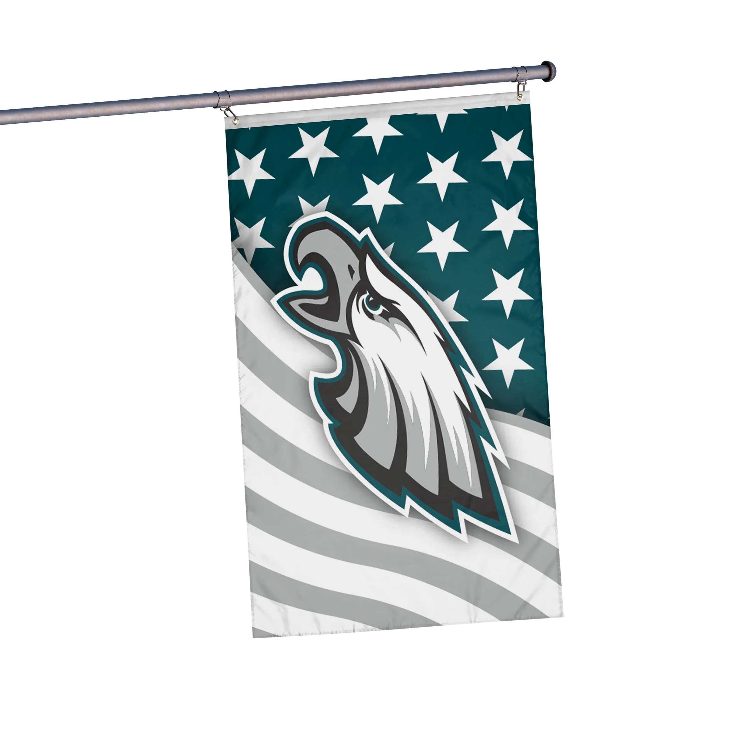 Philadelphia Eagles NFL Americana Horizontal Flag