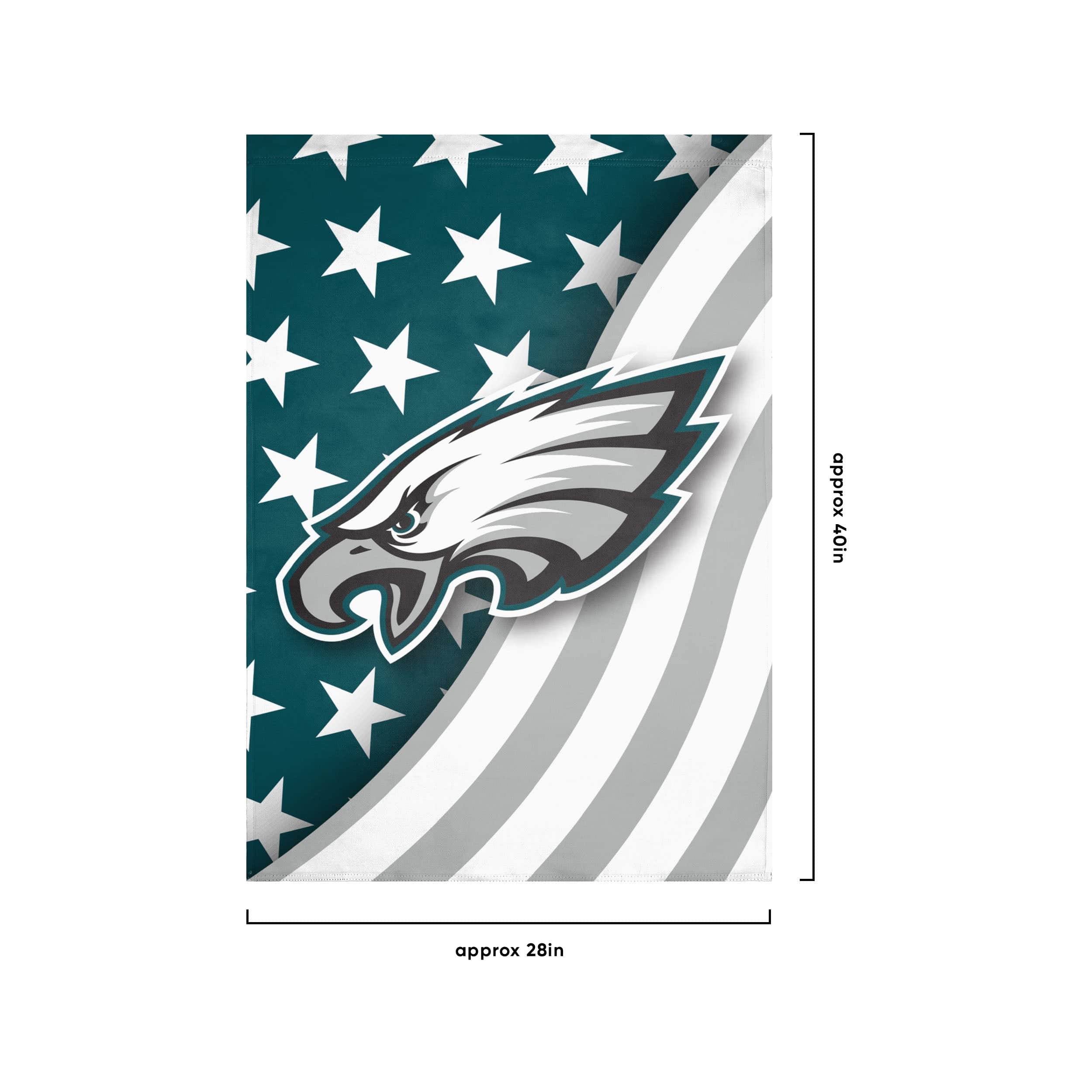 Philadelphia Eagles NFL Americana Vertical Flag - Image 3