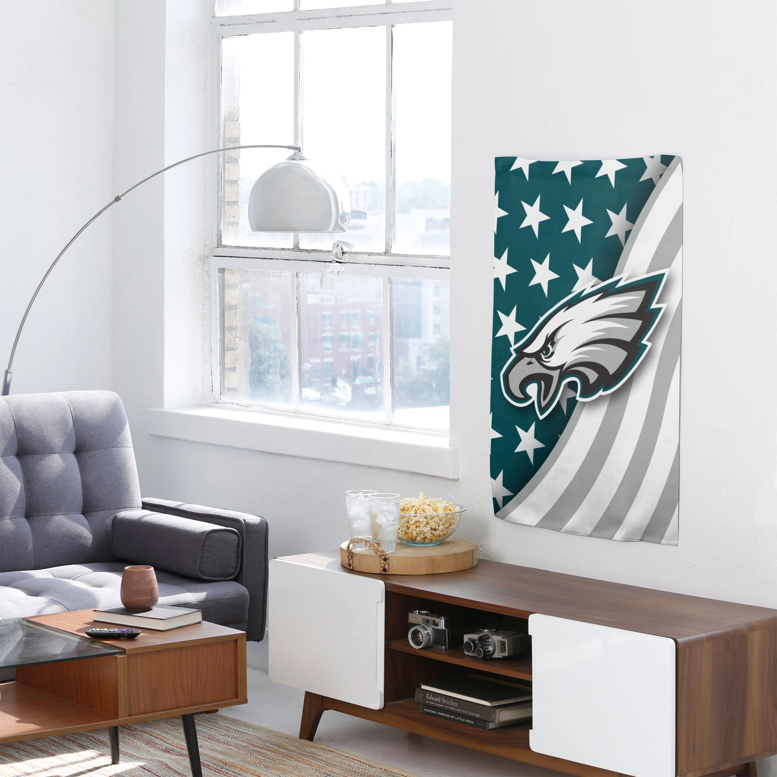 Philadelphia Eagles NFL Americana Vertical Flag - Image 4