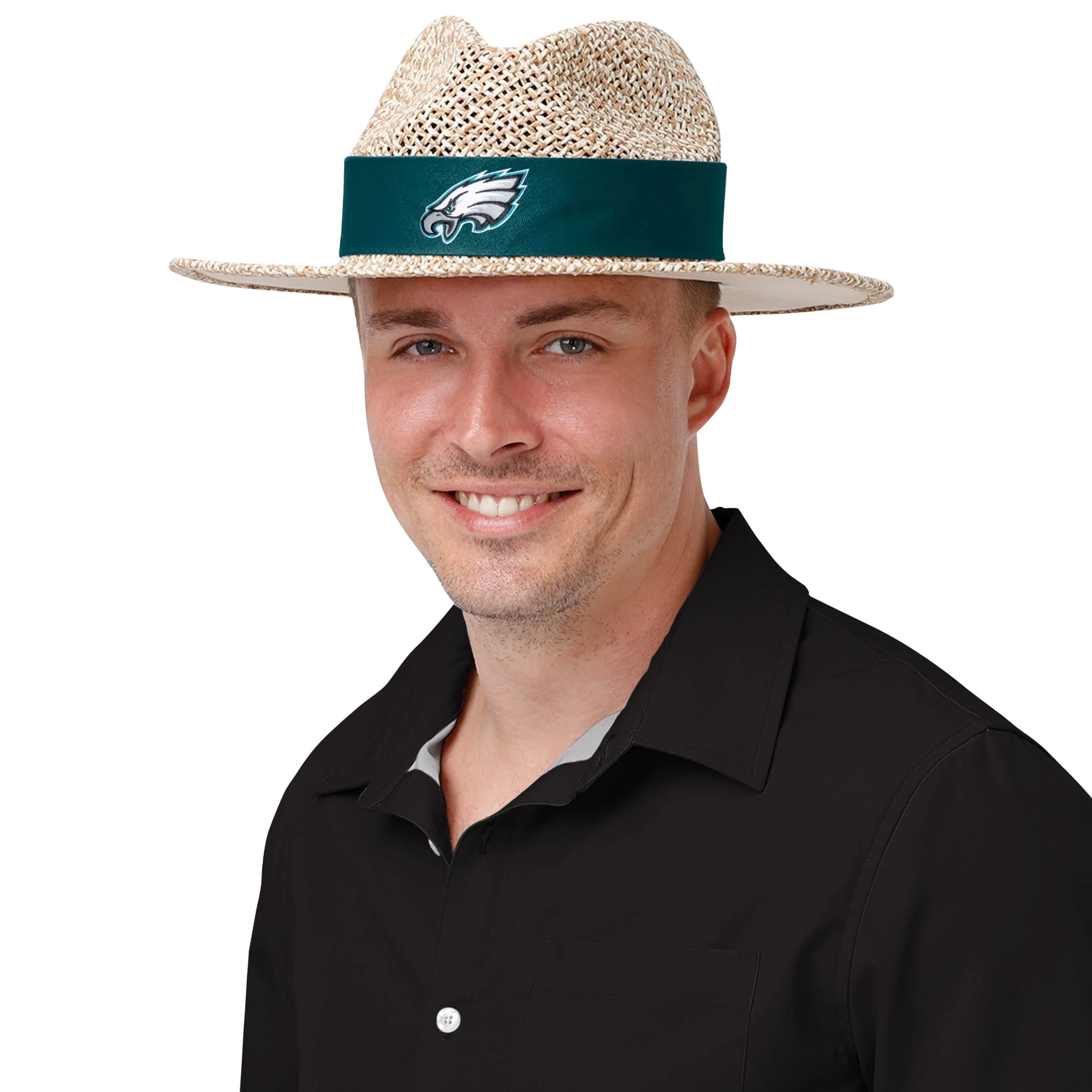 Philadelphia Eagles NFL Band Straw Hat - Image 6