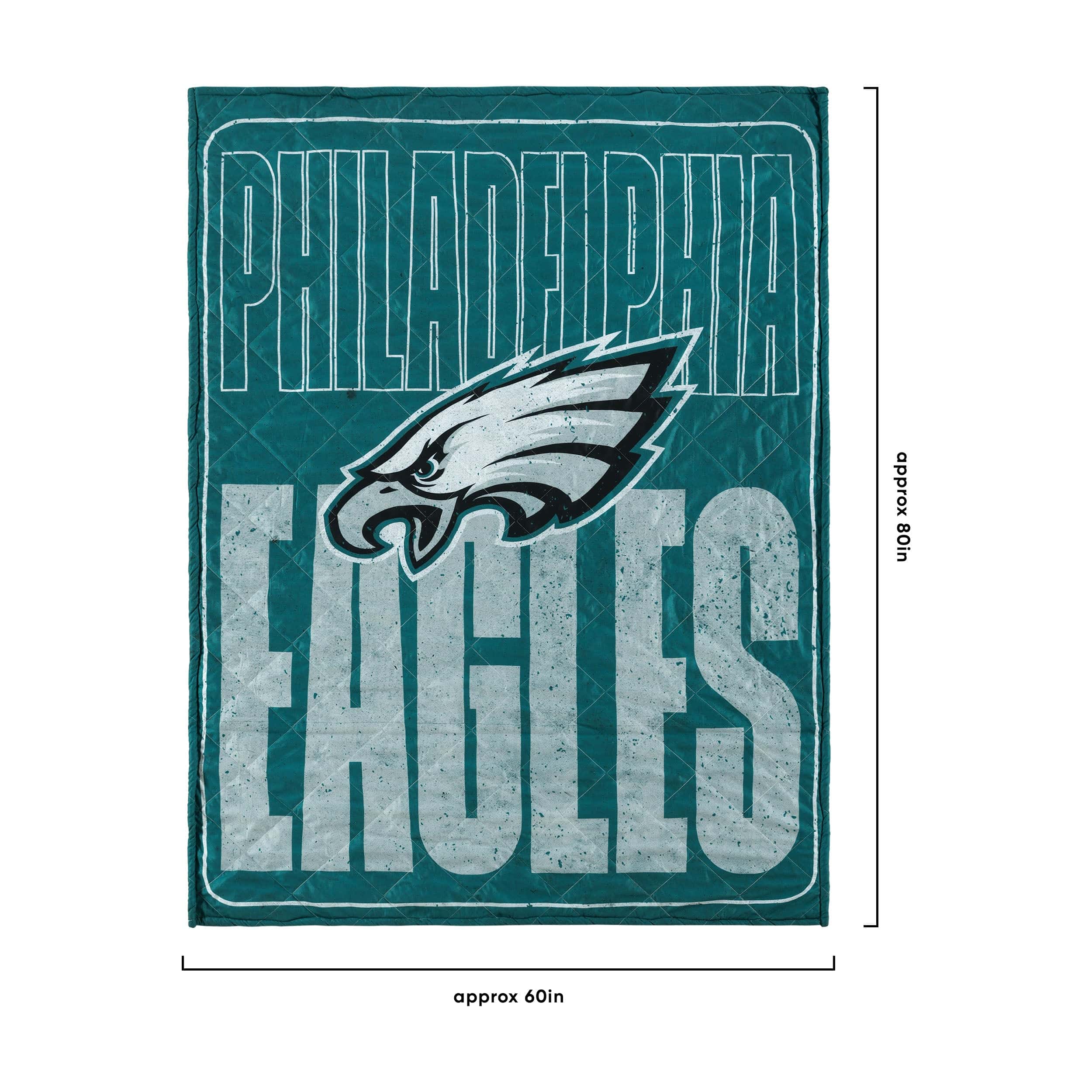 Philadelphia Eagles NFL Big Game Sherpa Lined Throw Blanket - Image 3