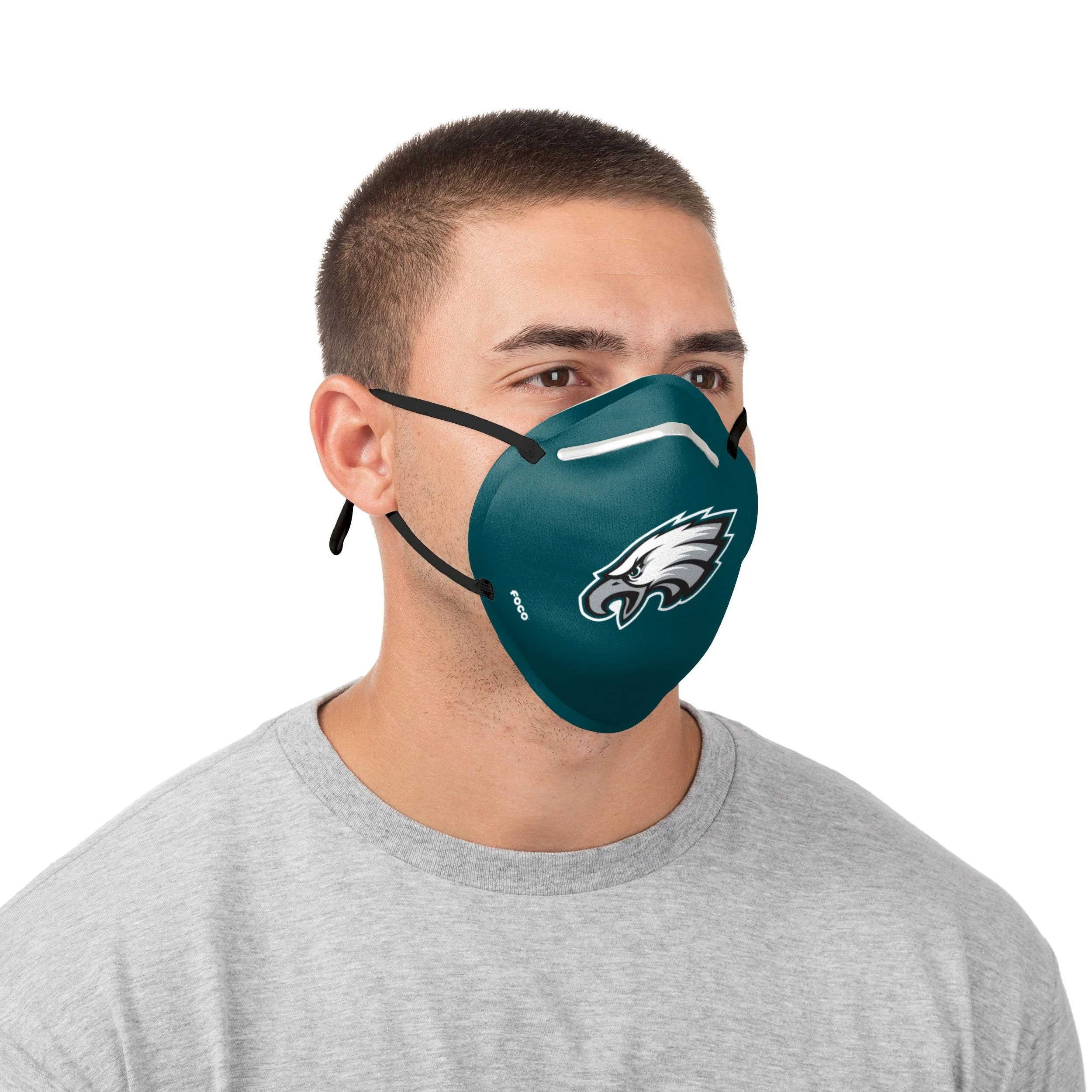 Philadelphia Eagles NFL Big Logo Cone Face Cover - Image 2