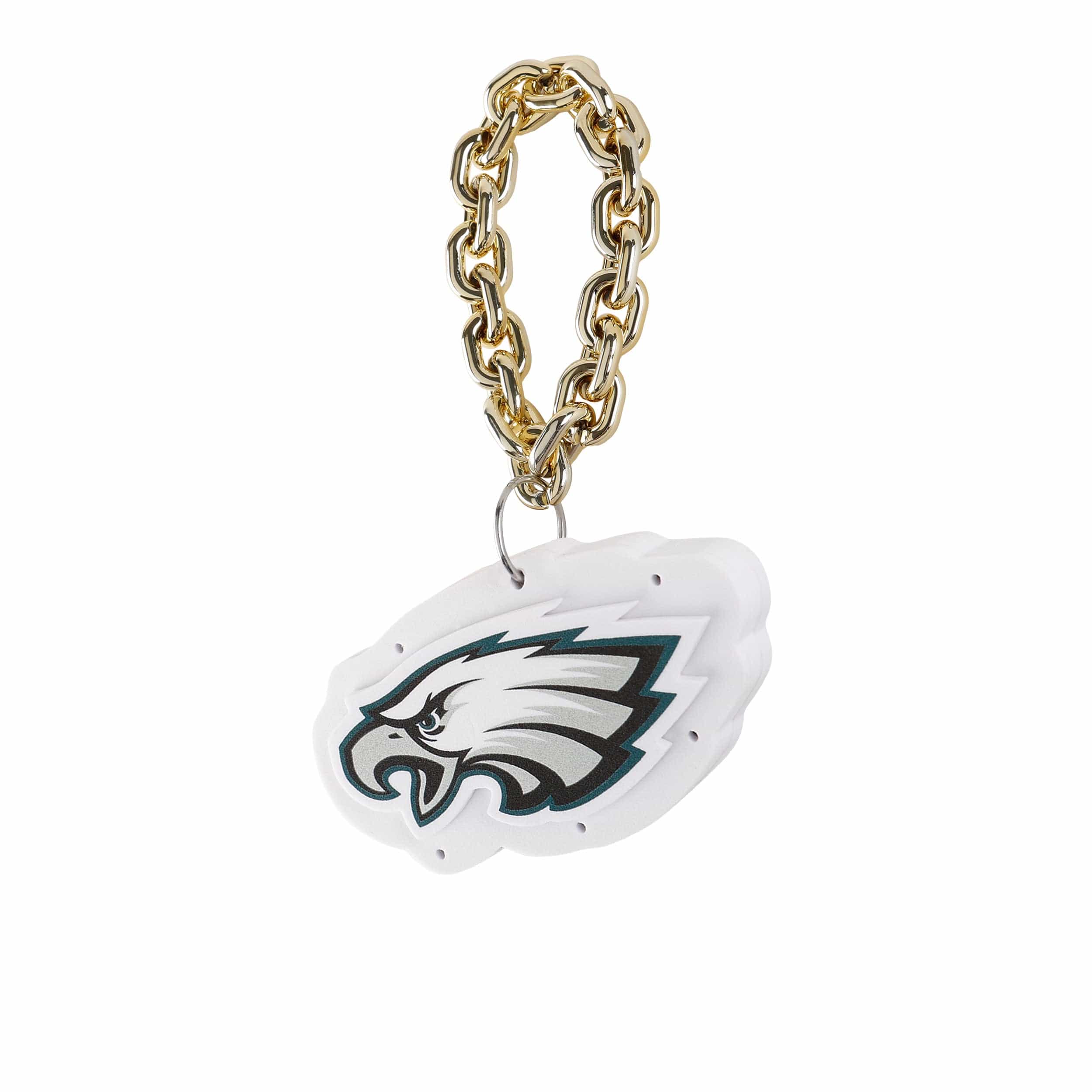Philadelphia Eagles NFL Big Logo Light Up Chain Ornament - Image 2