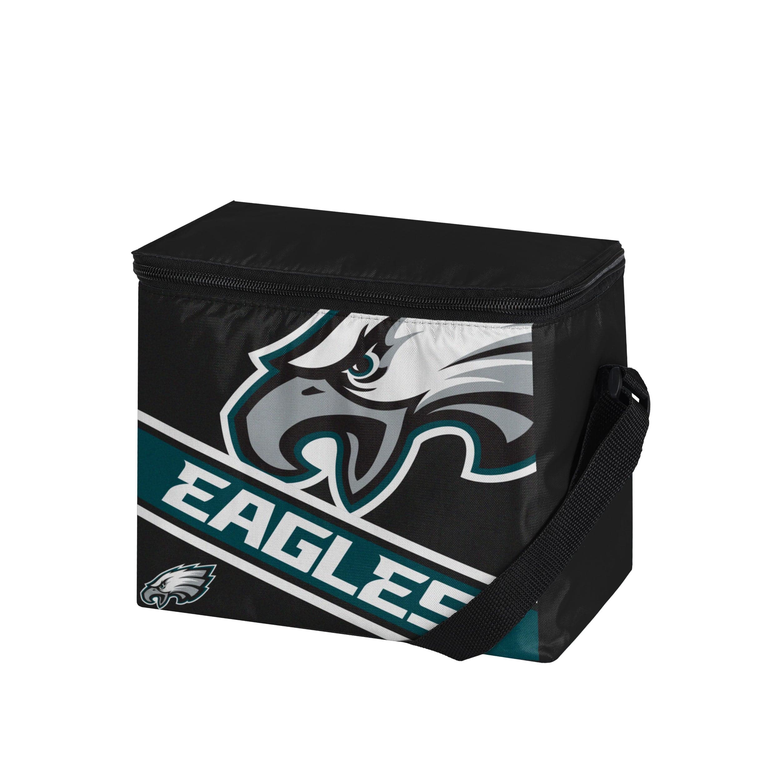 Philadelphia Eagles NFL Big Logo Stripe 6 Pack Cooler - Image 2