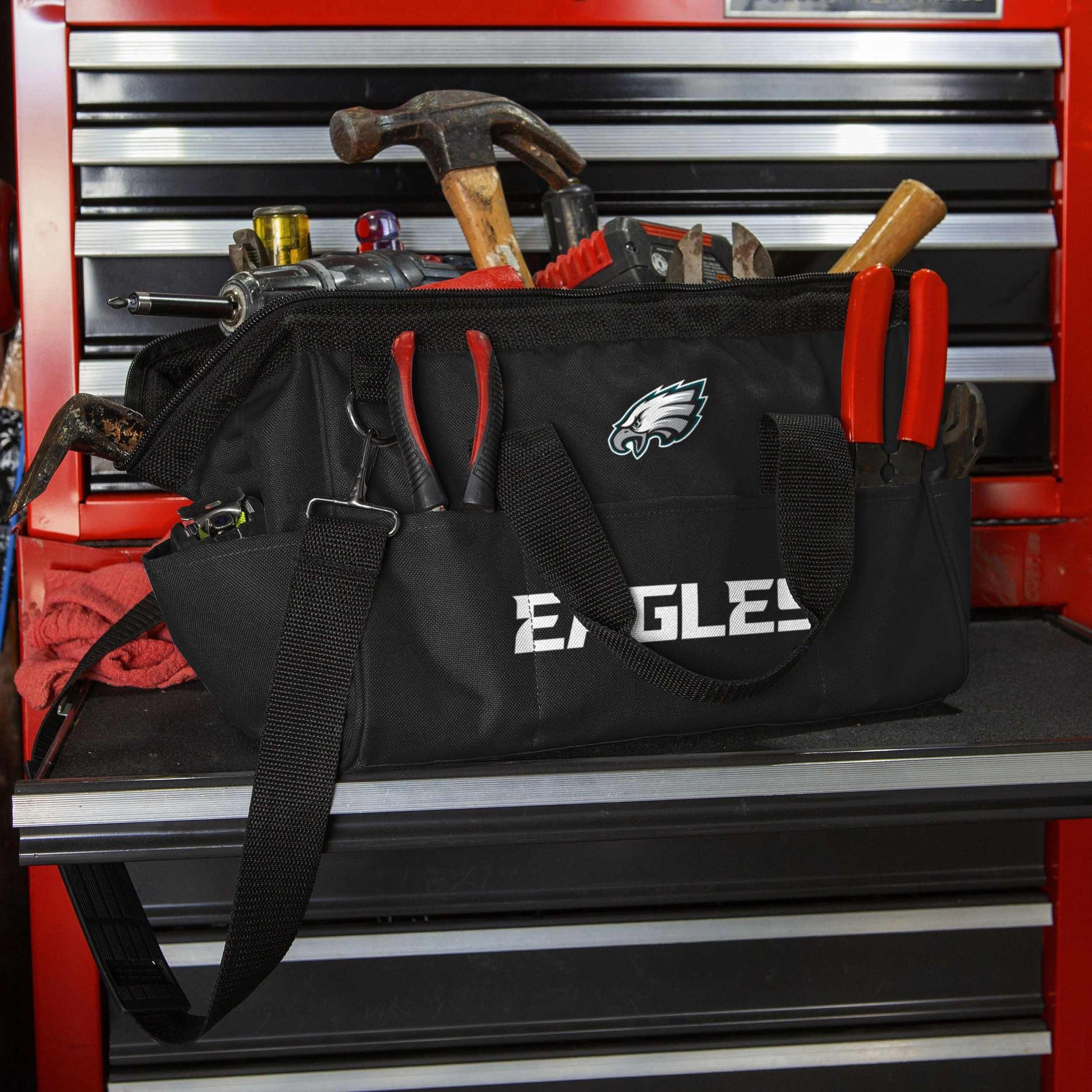 Philadelphia Eagles NFL Big Logo Tool Bag - Image 4