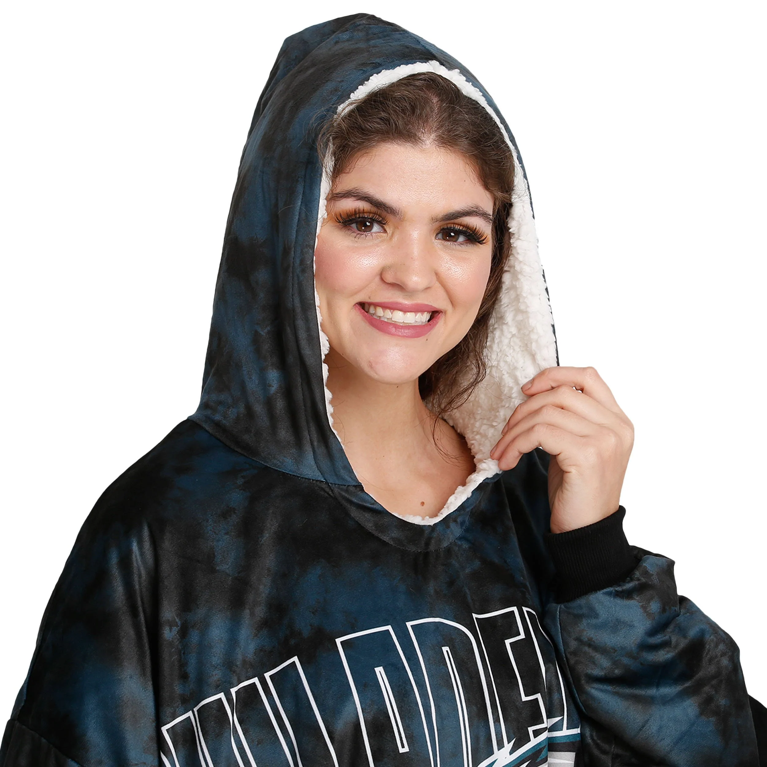 Philadelphia Eagles NFL Bold Logo Camo Hoodeez - Image 6