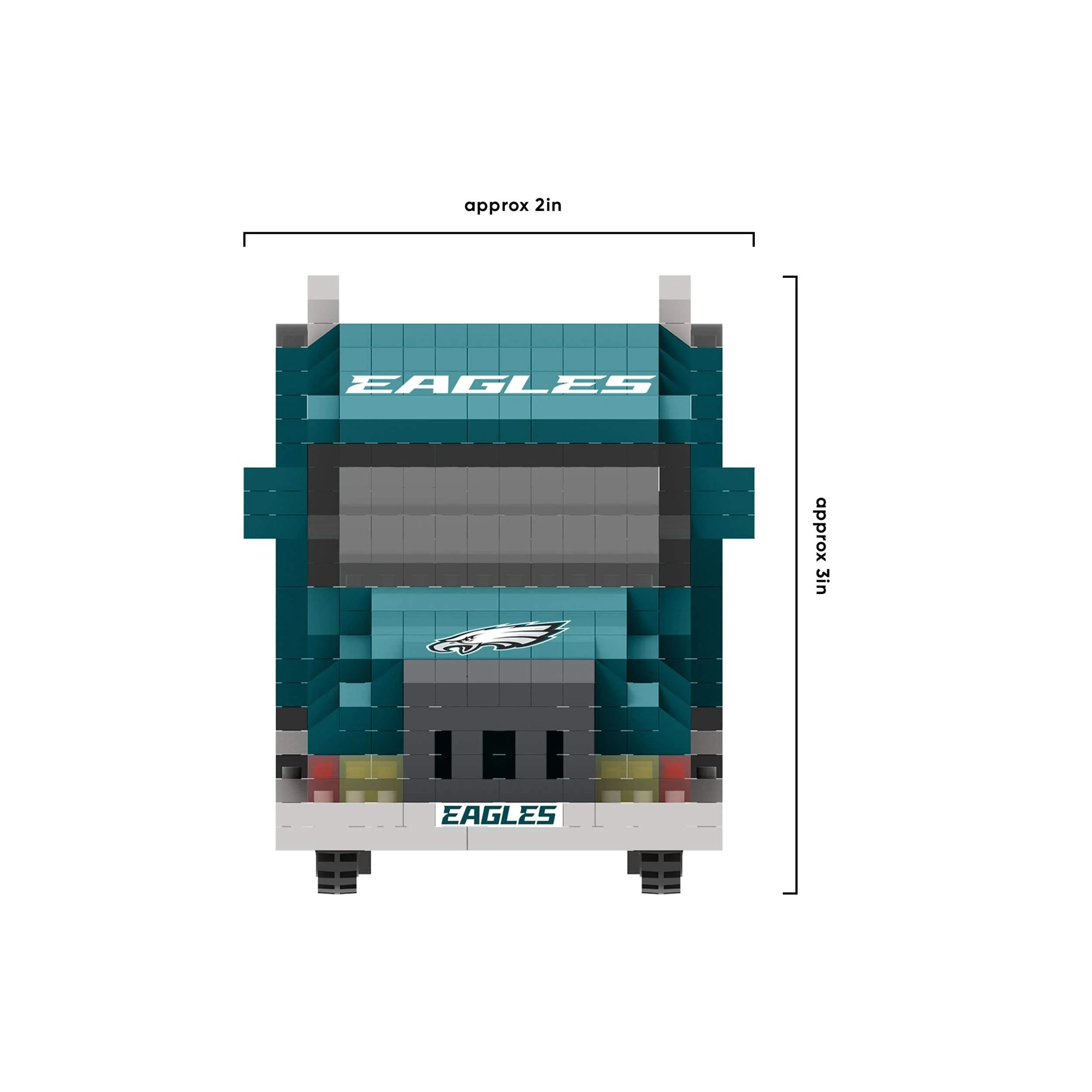 Philadelphia Eagles NFL BRXLZ Truck - Image 5