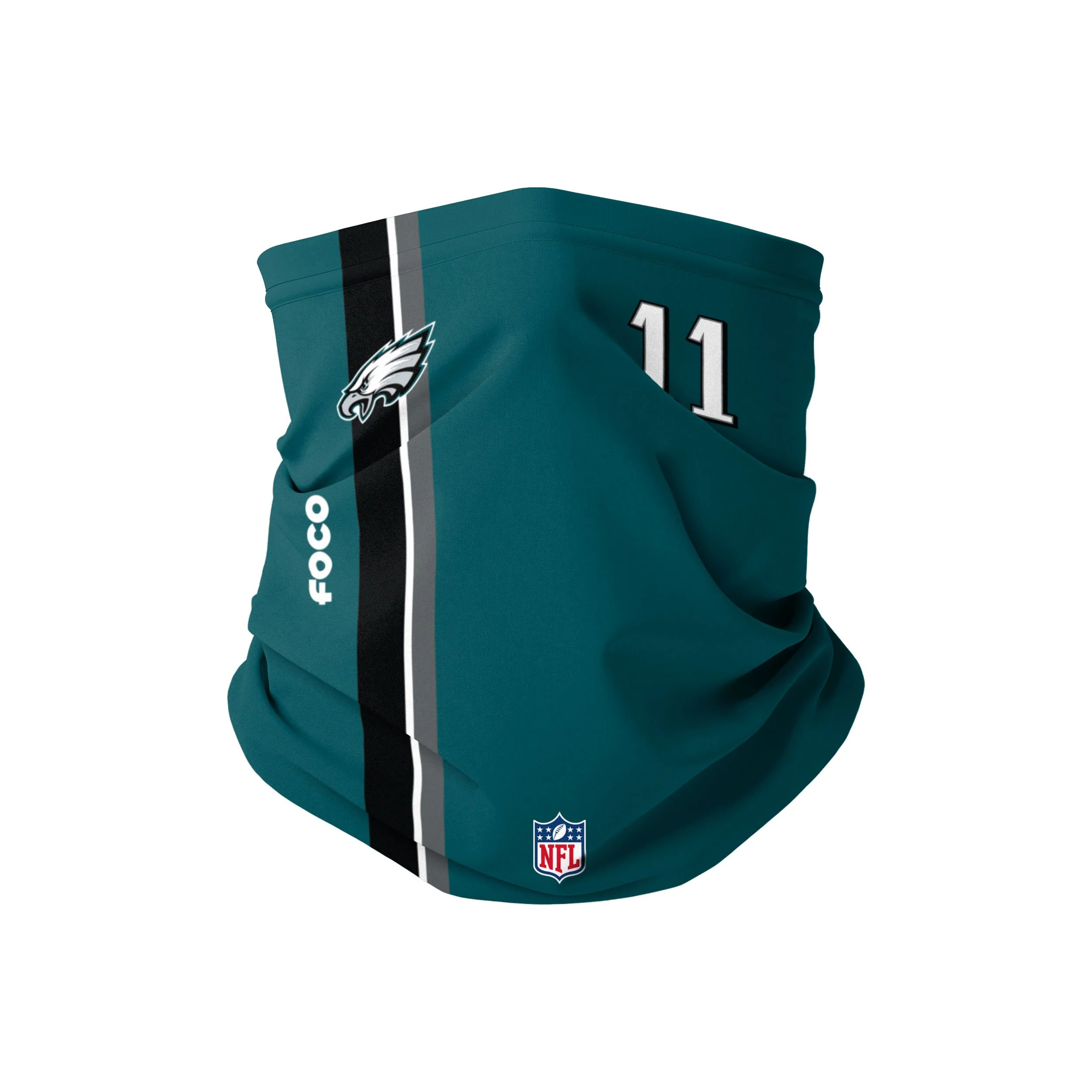 Philadelphia Eagles NFL Carson Wentz On-Field Sideline Gaiter Scarf