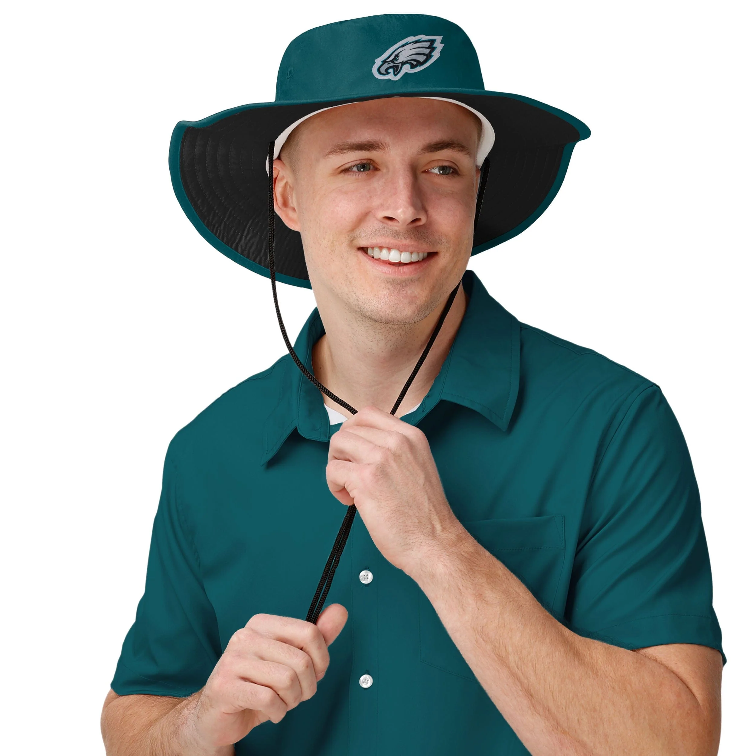 Philadelphia Eagles NFL Colorblock Boonie Hat - Image 3